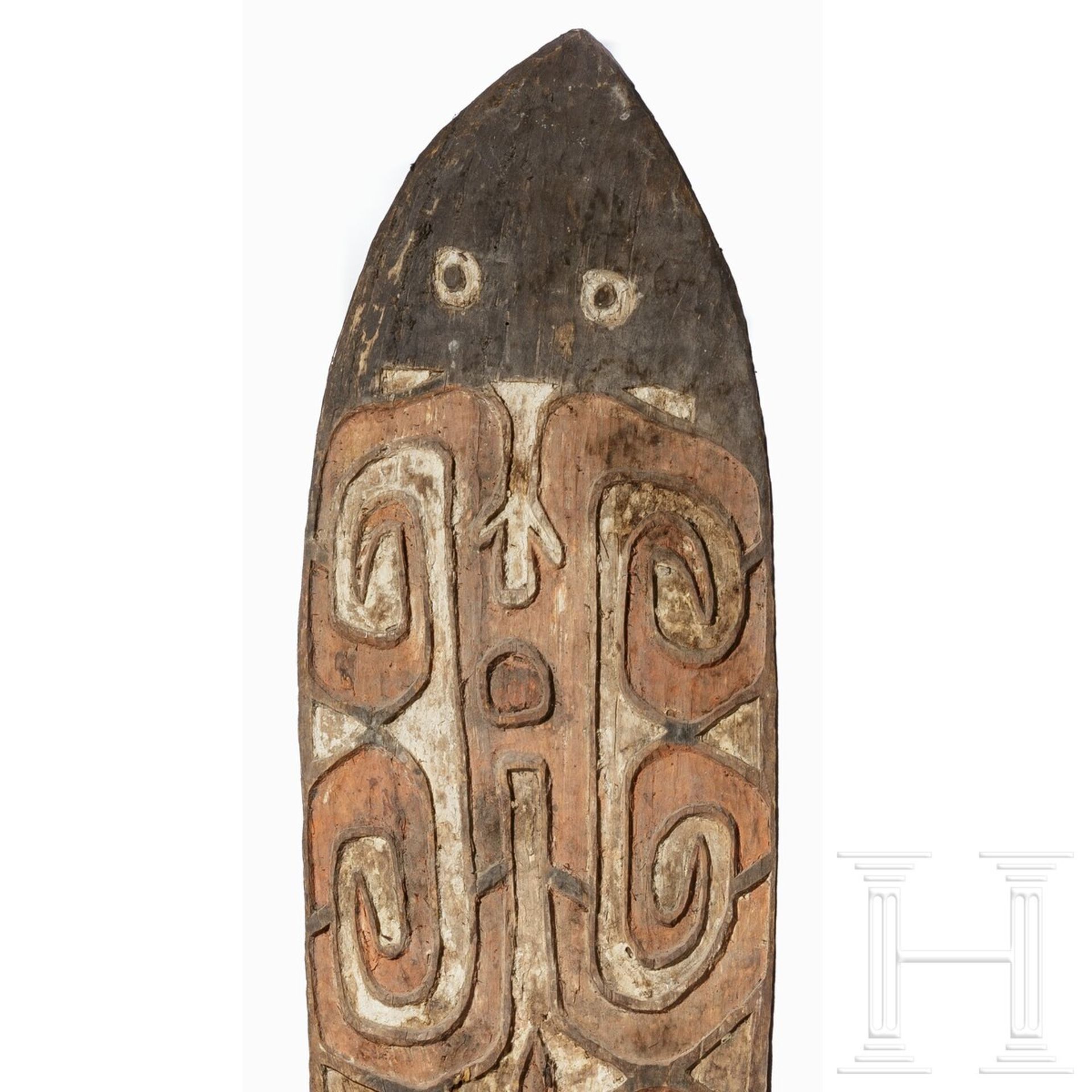 Großer Schild der Asmat, Papua-Neuguinea - Image 3 of 3