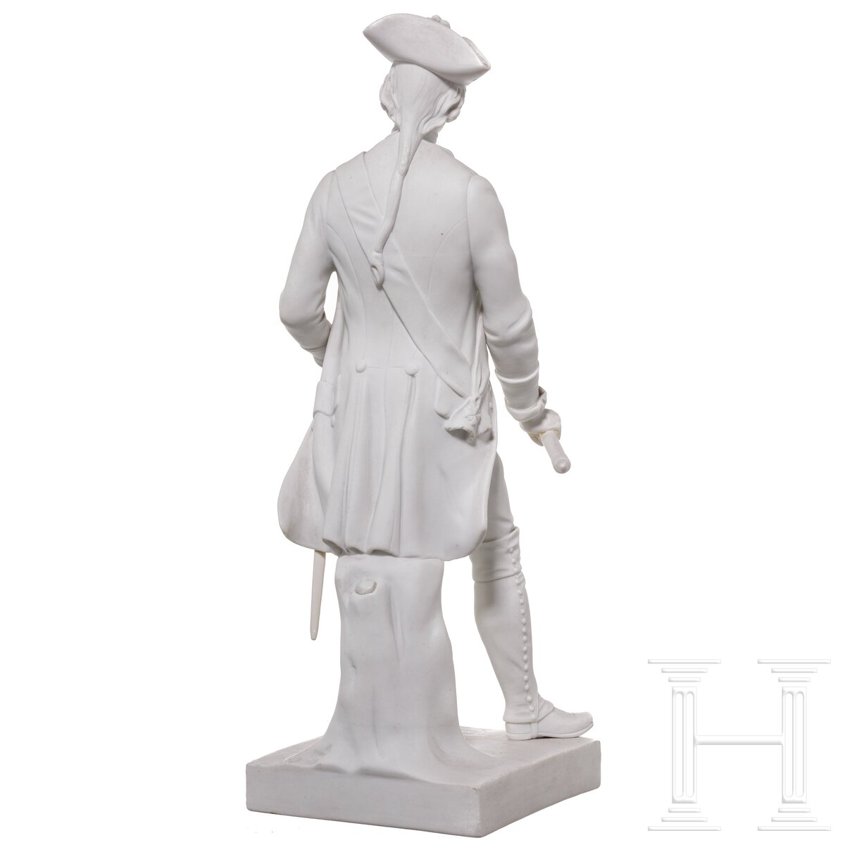 Fürst Leopold I. von Anhalt-Dessau - Porzellanfigur nach Schadow, 20. Jhdt. - Image 3 of 5