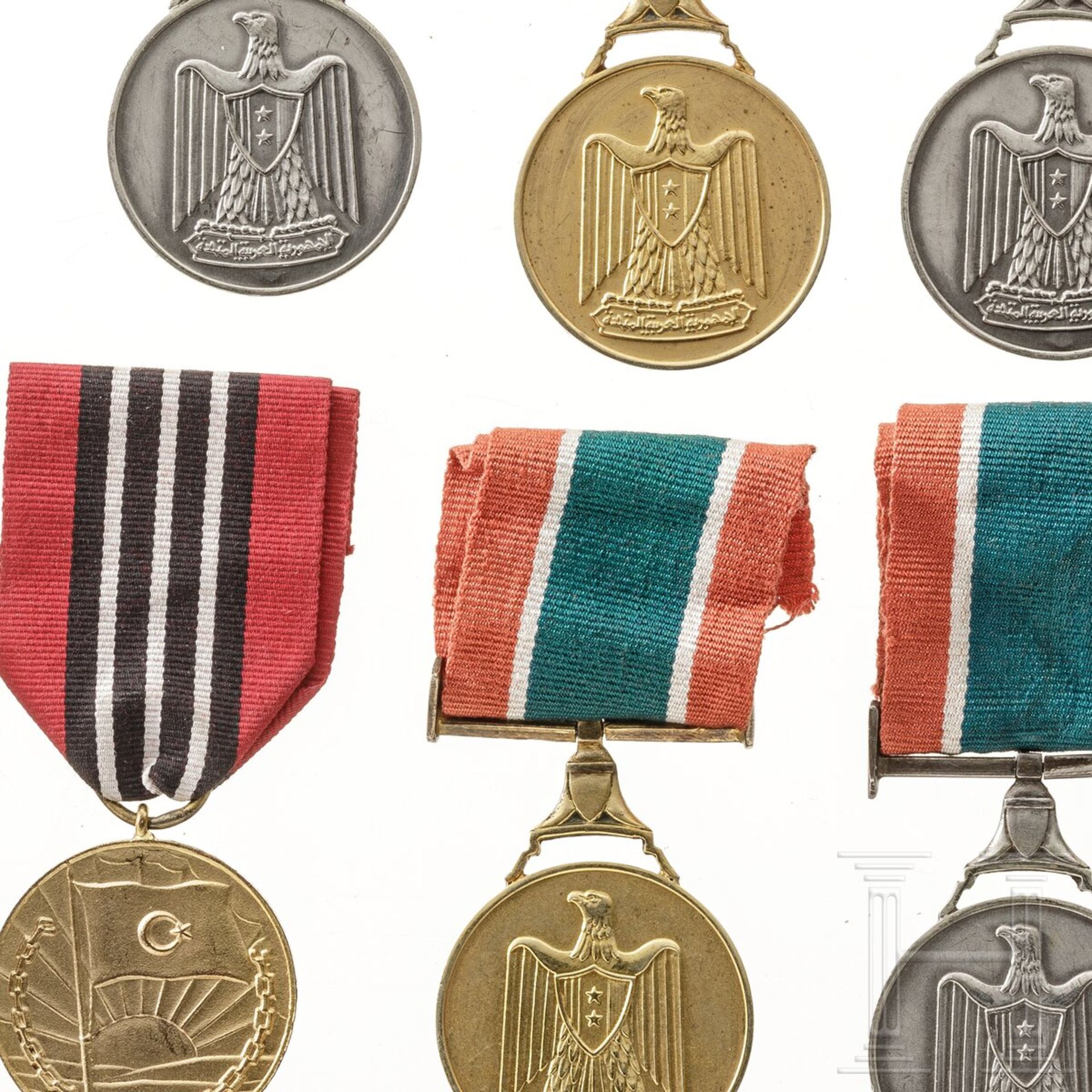 Königreich Libyen - acht Medaillen - Image 3 of 3