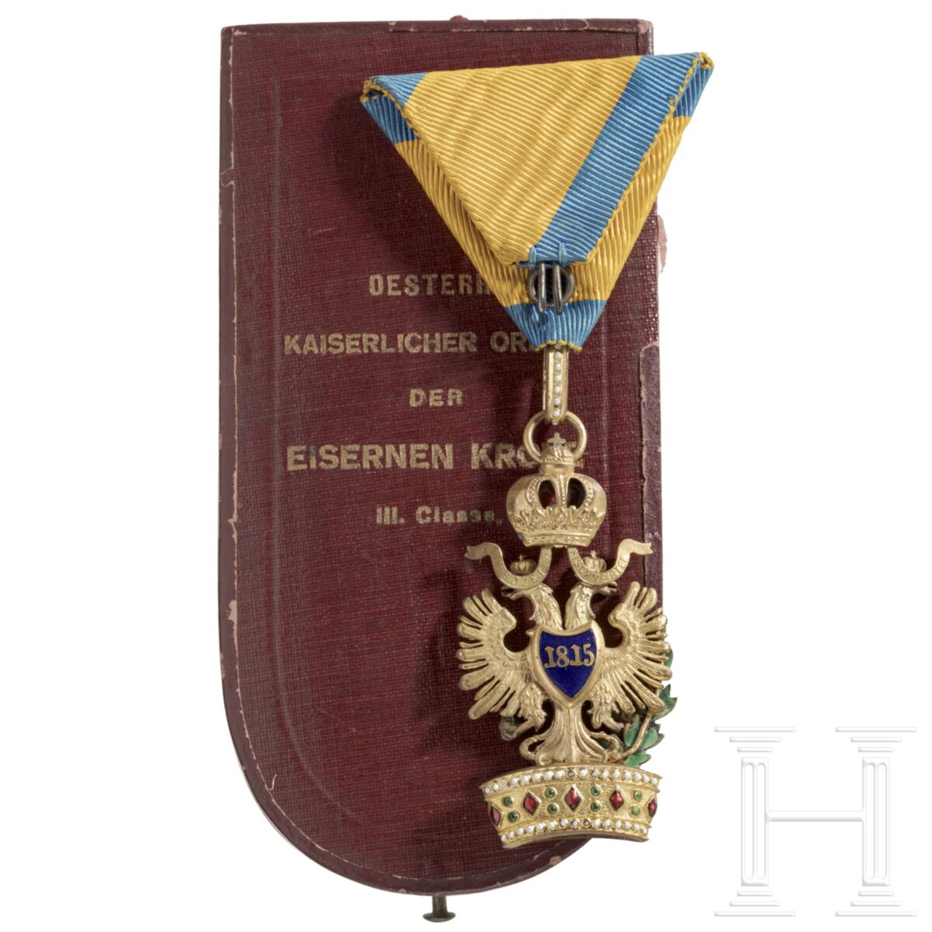  Orden der Eisernen Krone, 3. Klasse mit Kriegsdekoration - Bild 2 aus 3