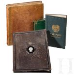 Prinz Friedrich Karl von Preußen (1828 - 1885) - Mappe und Bücher aus dem Nachlass