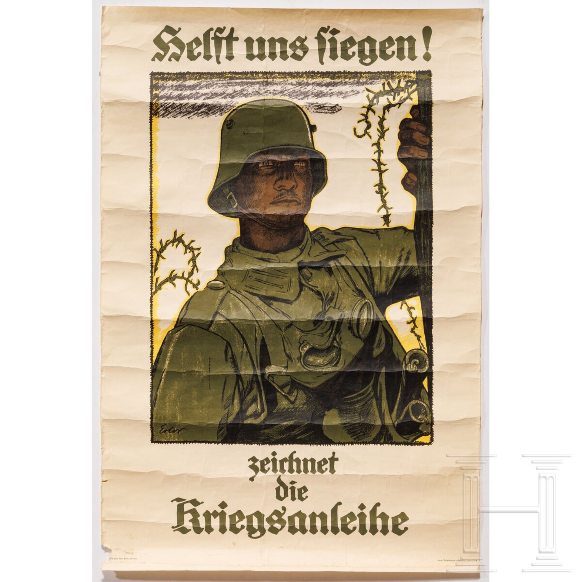 Zwei Plakate Erster Weltkrieg/Freikorps - Bild 2 aus 2