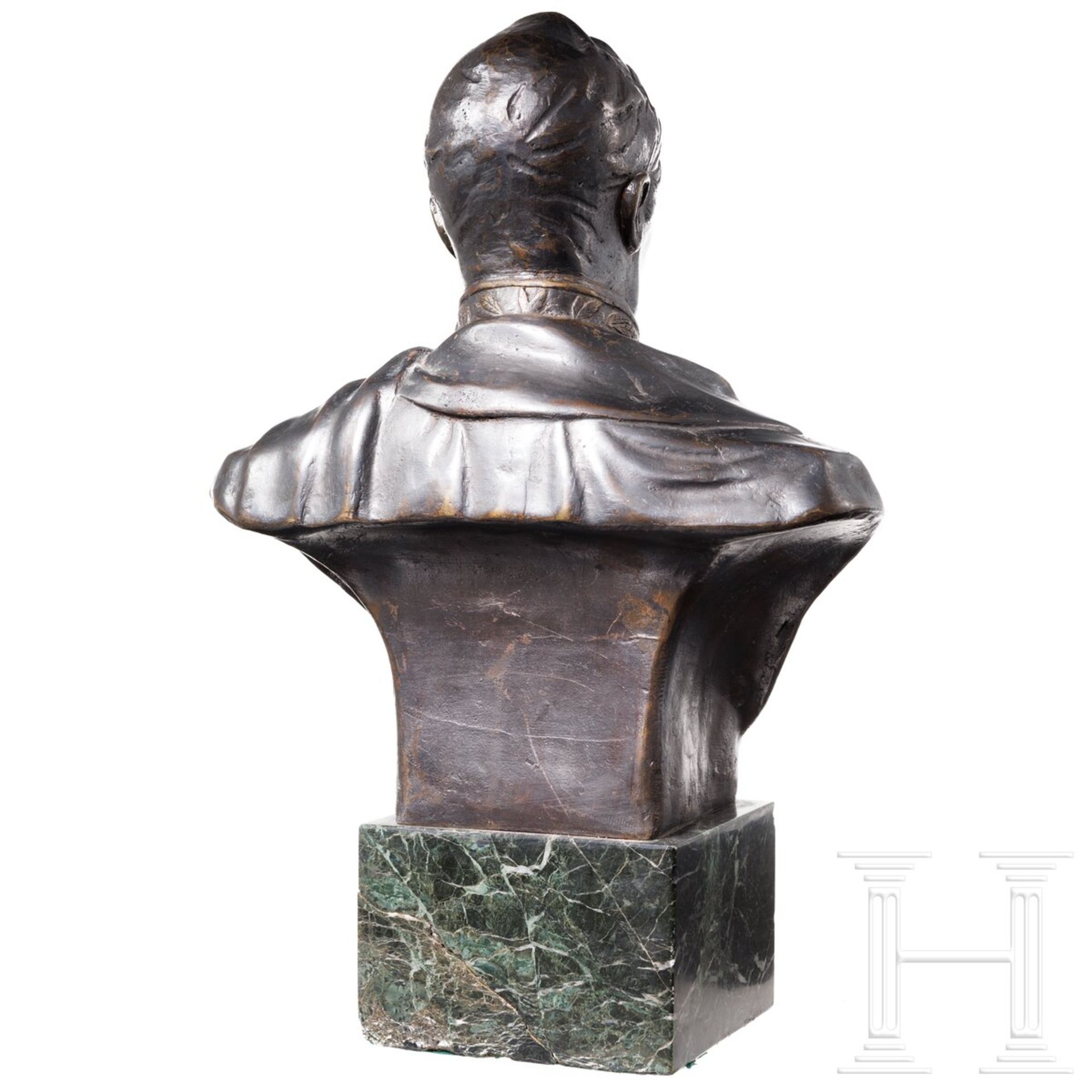 Simón Bolívar (1830 - 1830) - Bronzebüste, 20. Jhdt.  - Bild 3 aus 4