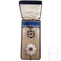 Orden der Krone von Rumänien - Bruststern und Halsdekoration zum Großoffizier, 1881 - 1932