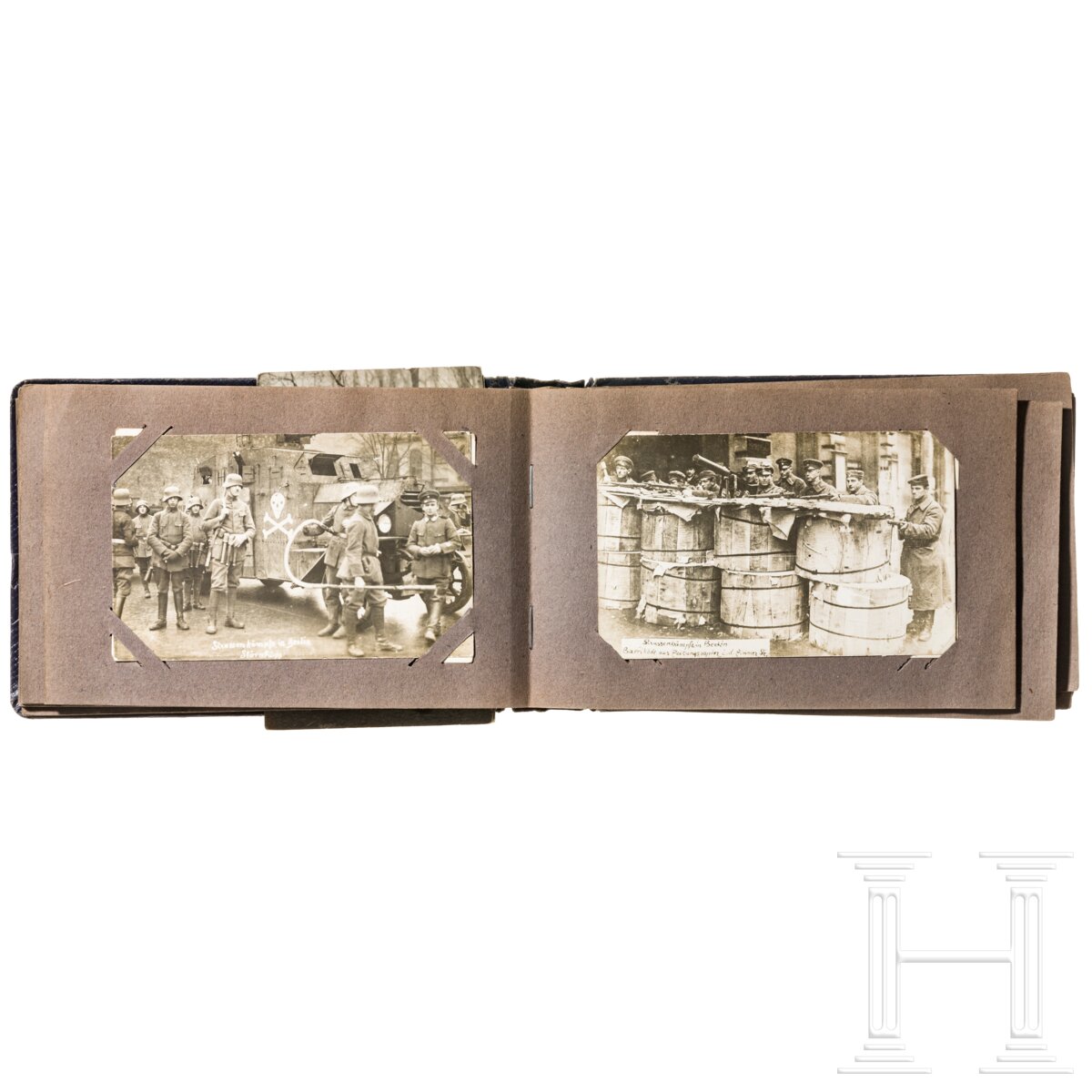 Militärisches Fotoalbum, zwei Koppelschlösser, Auszeichnungen etc., um 1870 - 1945 - Image 3 of 7