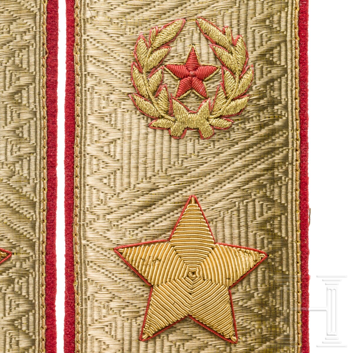 Ein Paar Schulterstücke zur Paradeuniform eines Generals der Armee, Sowjetunion, ab 1989 - Image 3 of 3