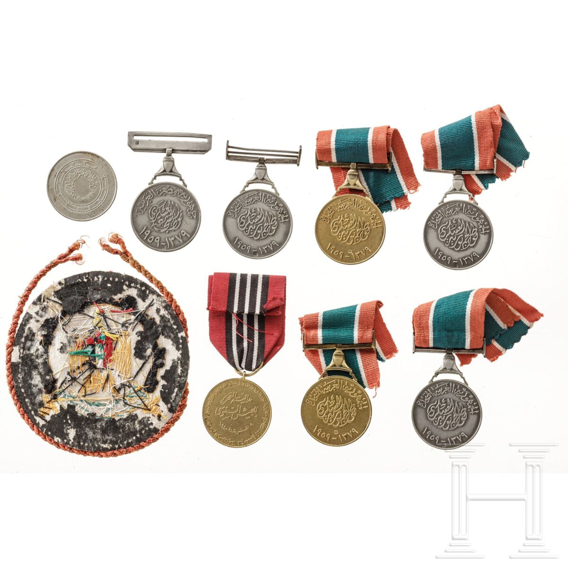 Königreich Libyen - acht Medaillen - Image 2 of 3