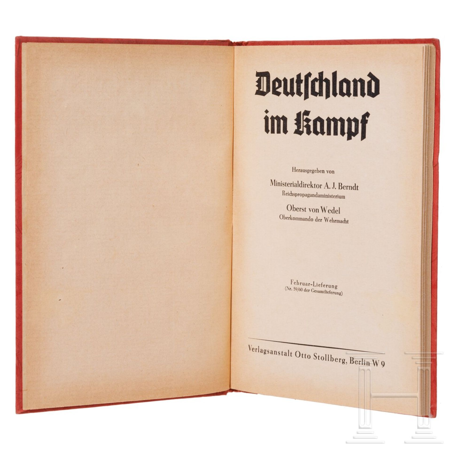 26 Bände "Deutschland im Kampf", Berlin, 1939 - 1943 - Image 3 of 9