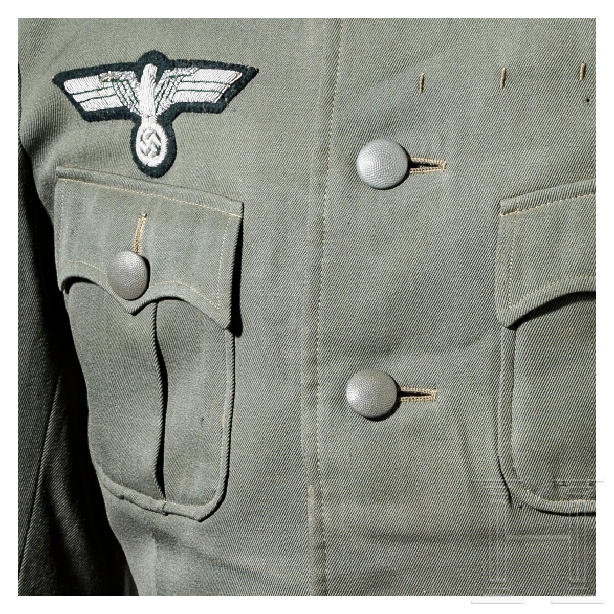 Oberst Hans Ritter und Edler von Rauscher (1889 - 1957) - Uniformrock 1937 mit Freikorps Epp-Abzeich - Image 6 of 7