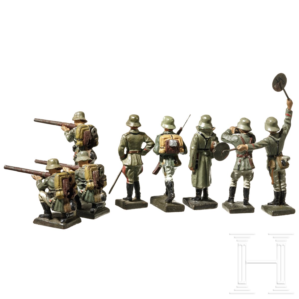 Ein Lineol Befehlsunterstand 5/520 und acht Soldaten des Heeres - Image 6 of 7