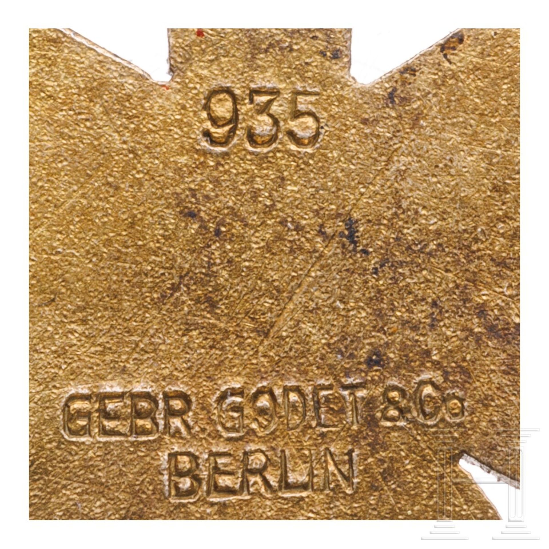 Miniatur des Olympia-Ehrenzeichens 1936 1. Klasse - Image 3 of 3