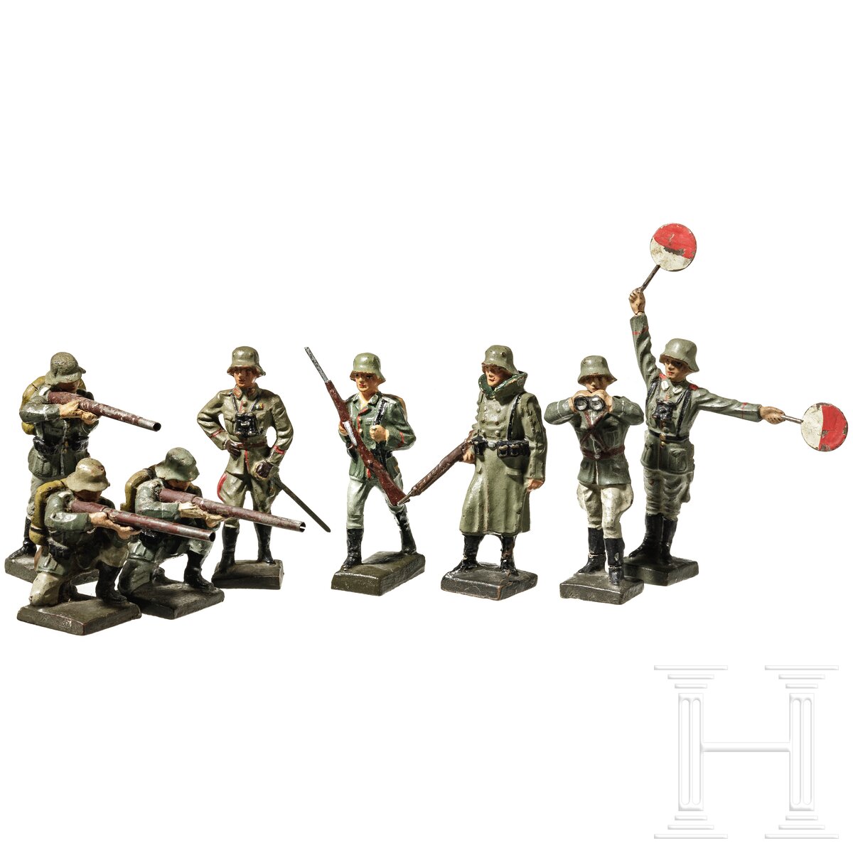 Ein Lineol Befehlsunterstand 5/520 und acht Soldaten des Heeres - Image 5 of 7