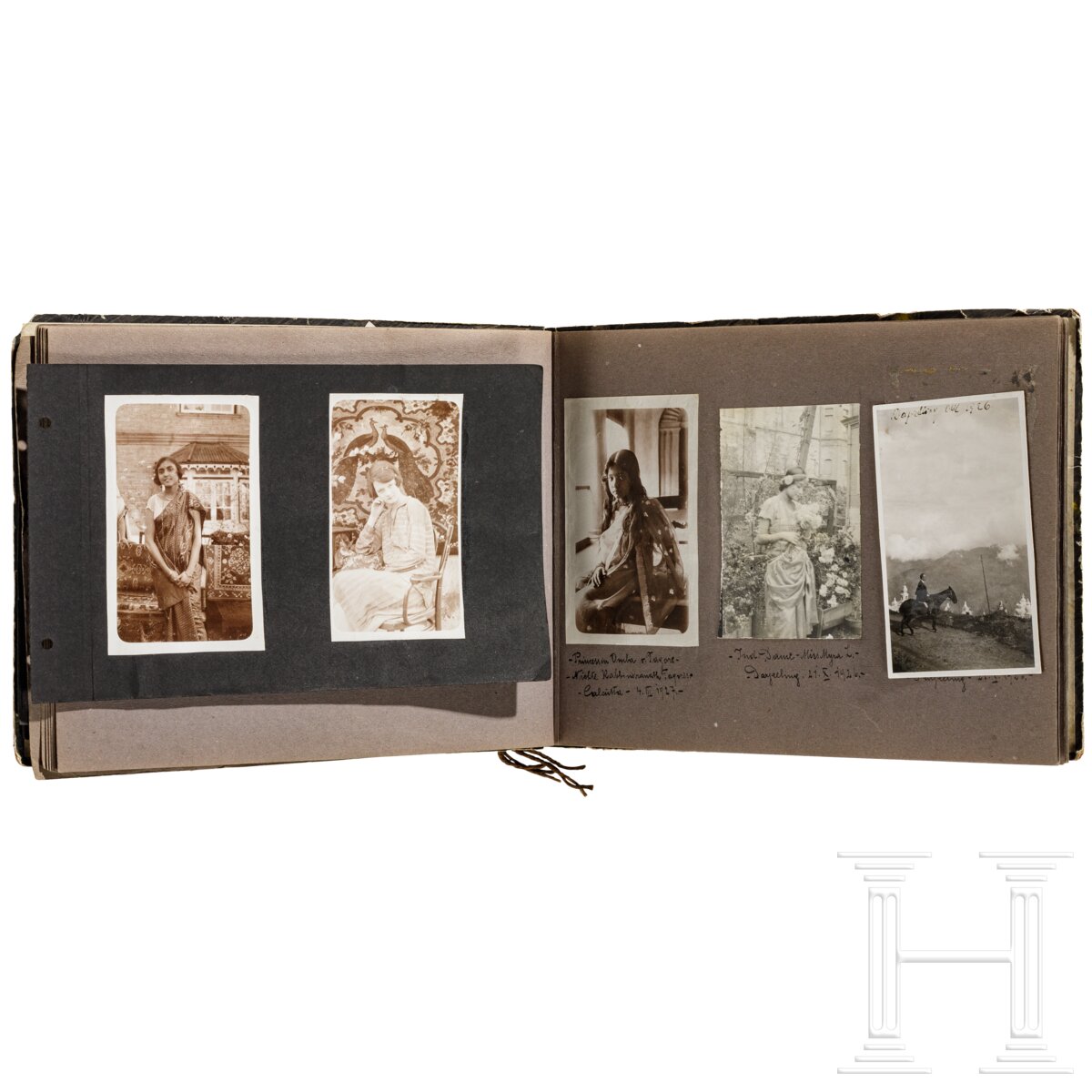 Fotoalbum, Indien, 1926-27