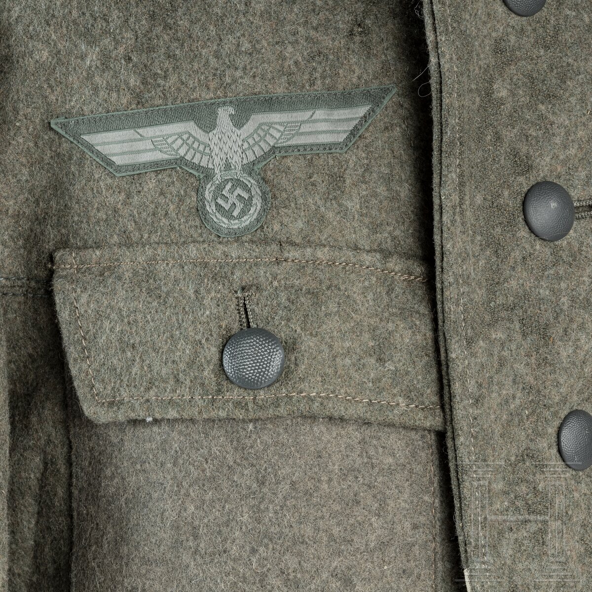 Feldbluse M 43 für einen Wachtmeister der Kavallerie - Image 6 of 9