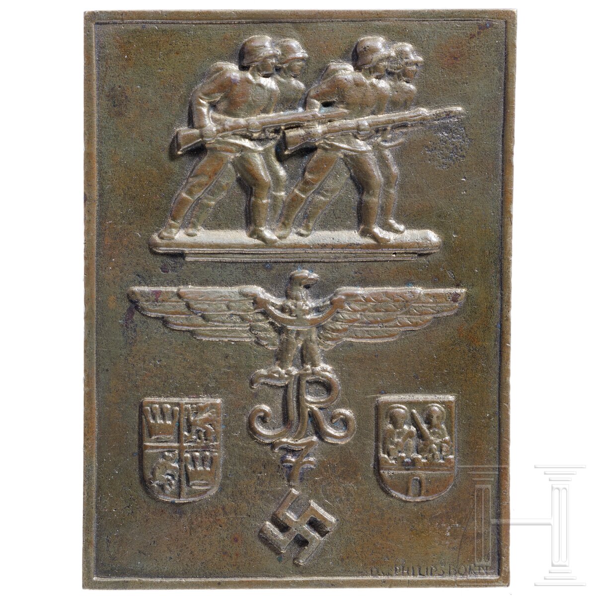 Ehrenplakette des Infanterie-Regiments 7 "Schweidnitz"