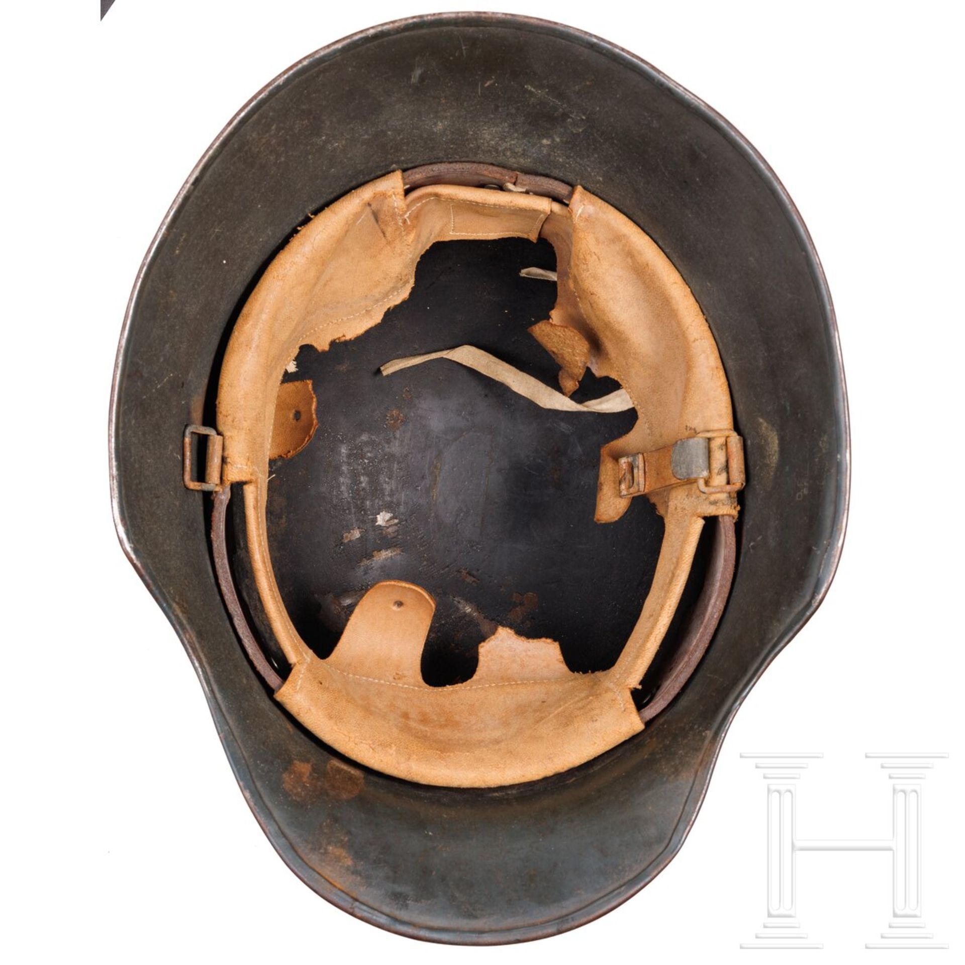 Stahlhelm M 18/32 mit Nationalschild - Image 3 of 5