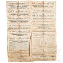 55 Ausgaben des Völkischen Beobachters von 1925