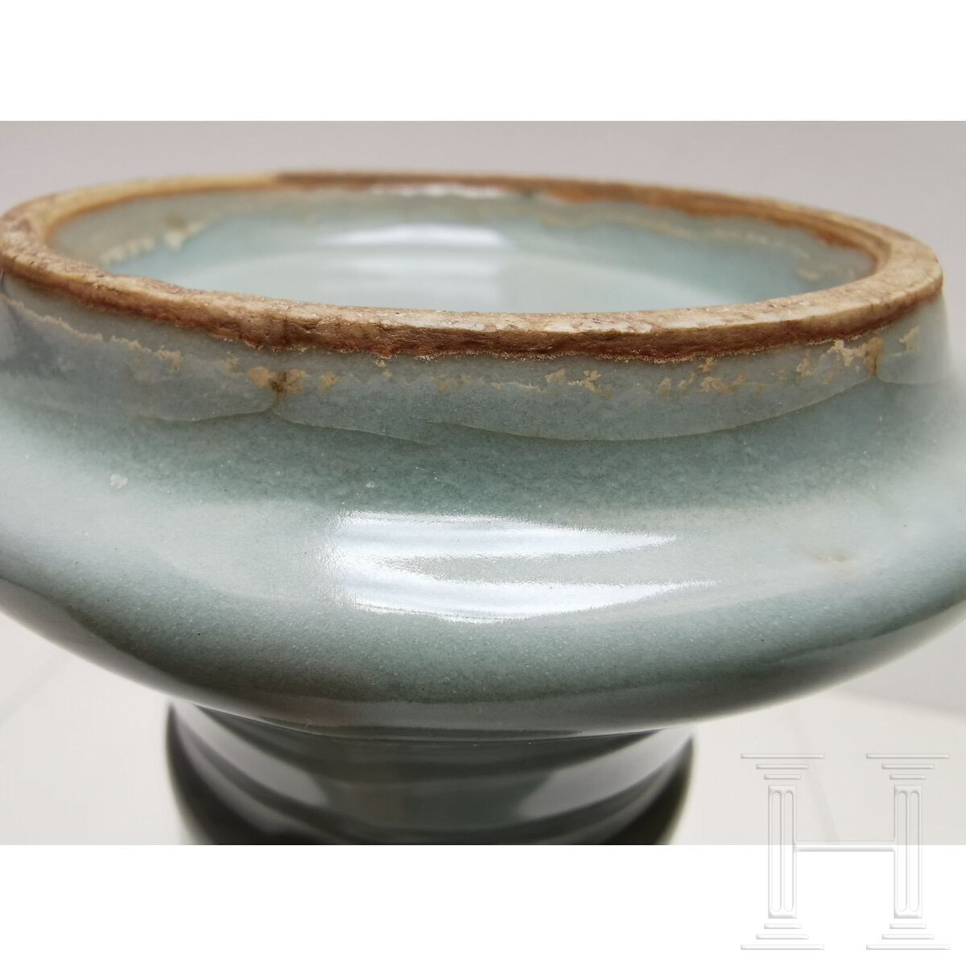 Longquan-Seladon-Gu-Vase, China, wahrscheinlich Ming-Dynastie - Bild 12 aus 14