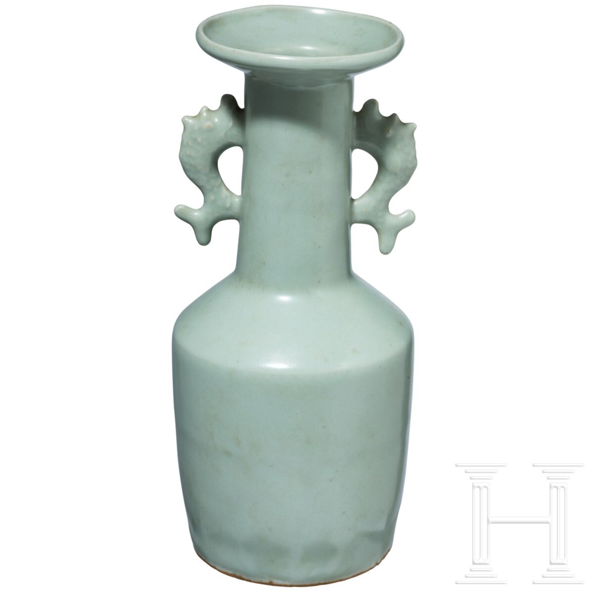 Longquan-Seladon-Vase, China, wohl südliche Song-Dynastie (1127 - 1279) - Bild 2 aus 24