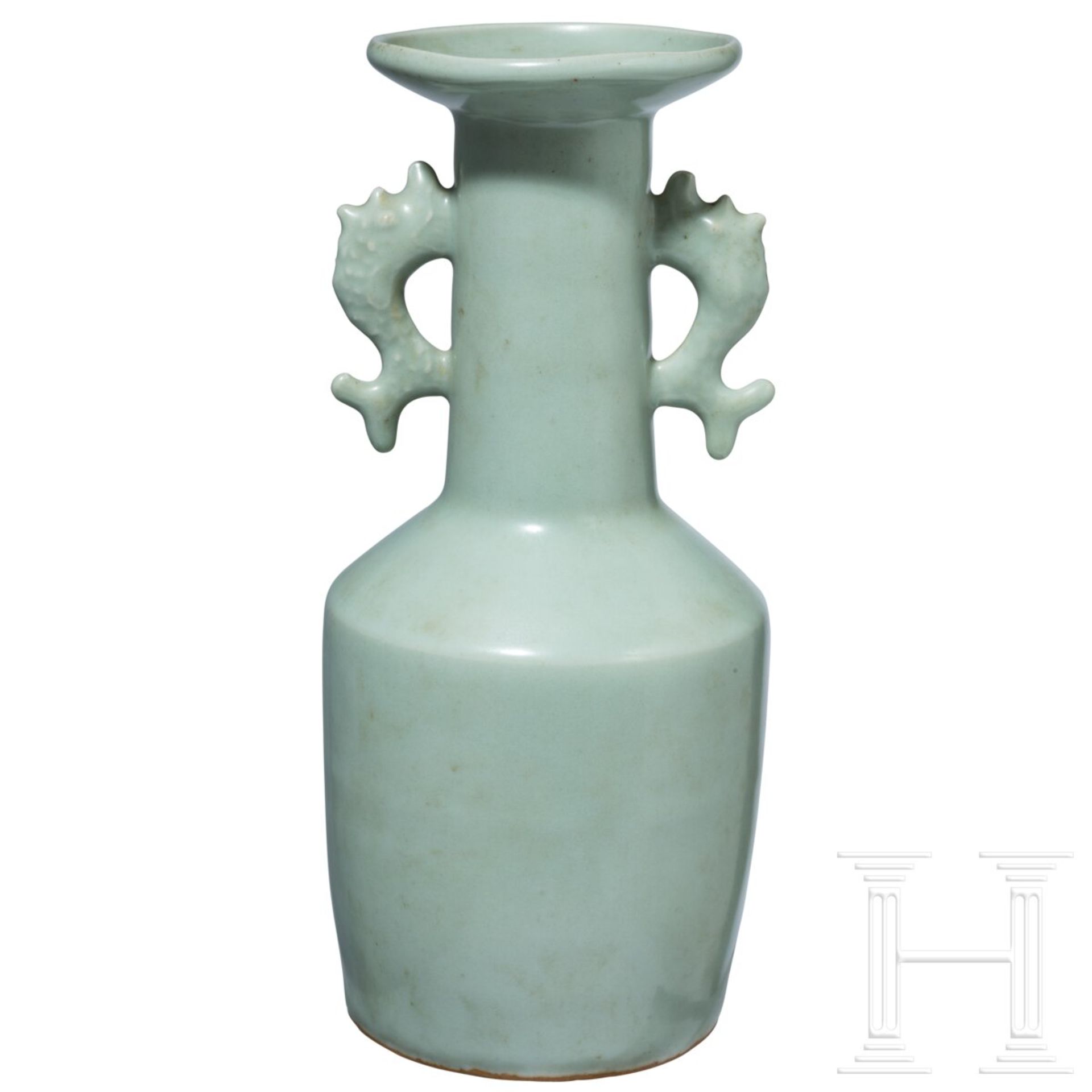 Longquan-Seladon-Vase, China, wohl südliche Song-Dynastie (1127 - 1279)