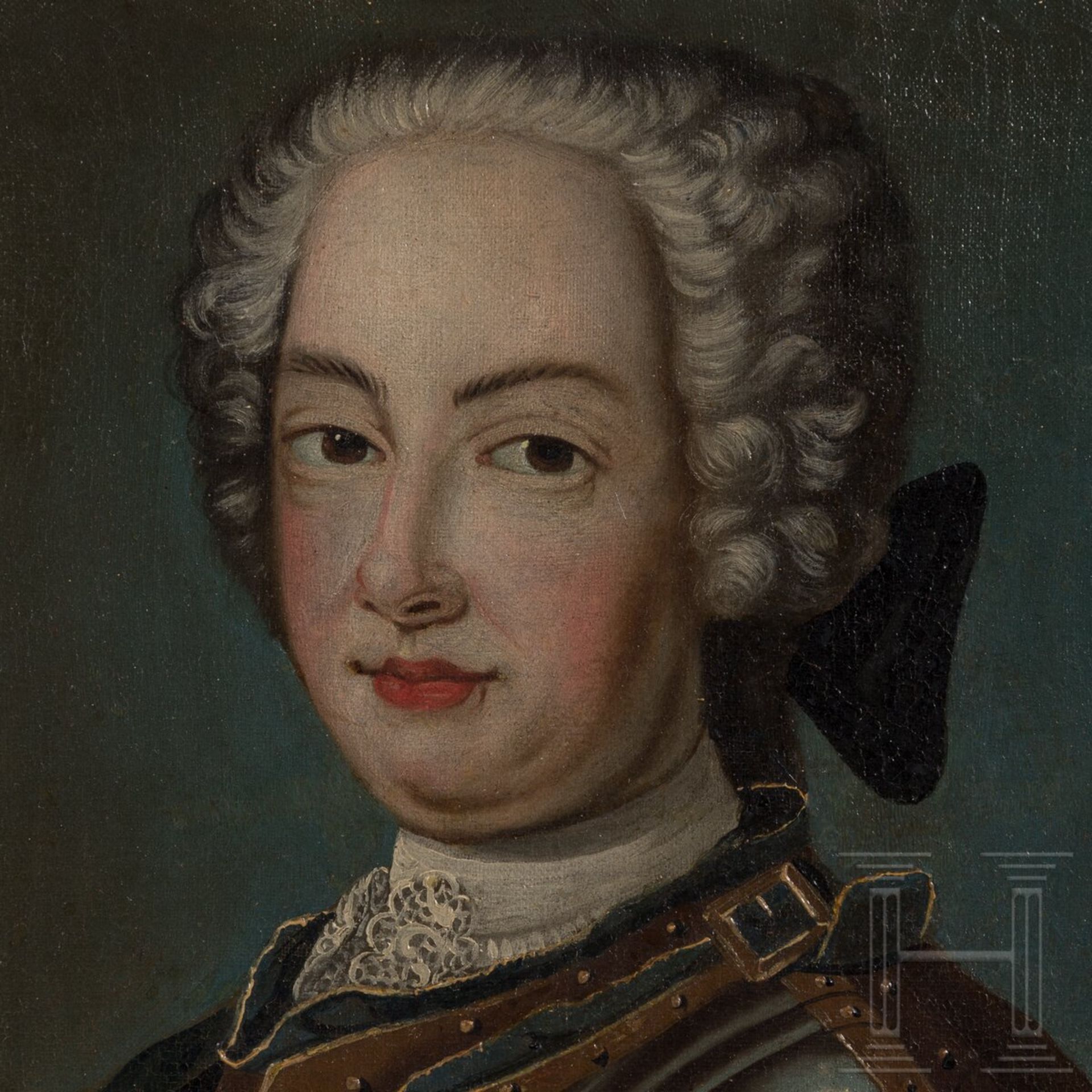 Portrait eines Adeligen, Frankreich, um 1740 - Image 4 of 6