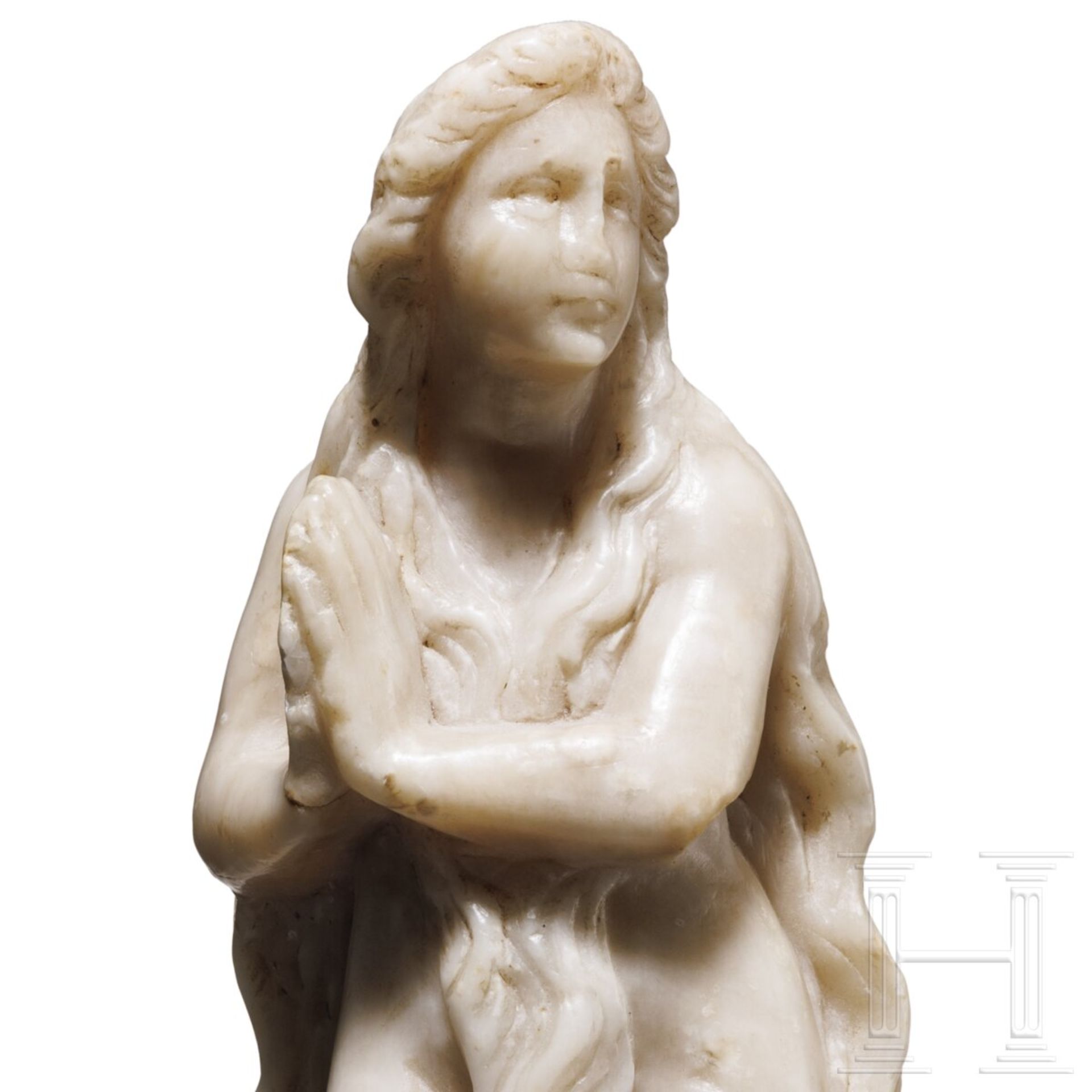 Heilige Maria von Ägypten (Maria Aegyptiaca), Niederlande/Italien, 1. Häfte 17. Jhdt.  - Bild 6 aus 6