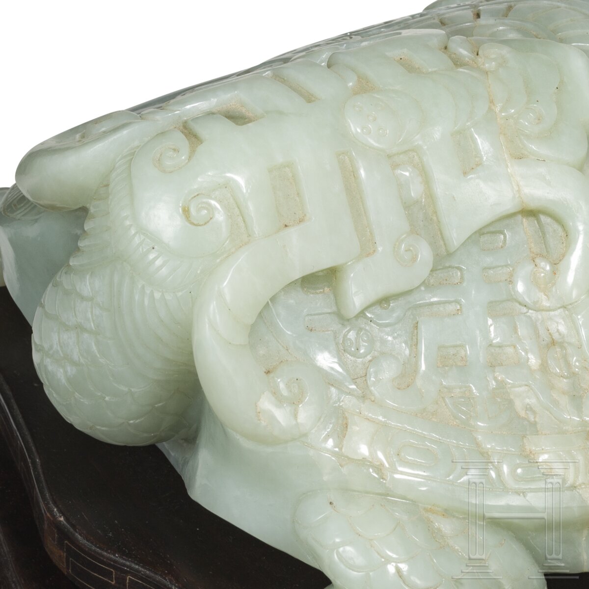 Große Jade-Schildkröte, China, 20. Jhdt. - Image 7 of 7