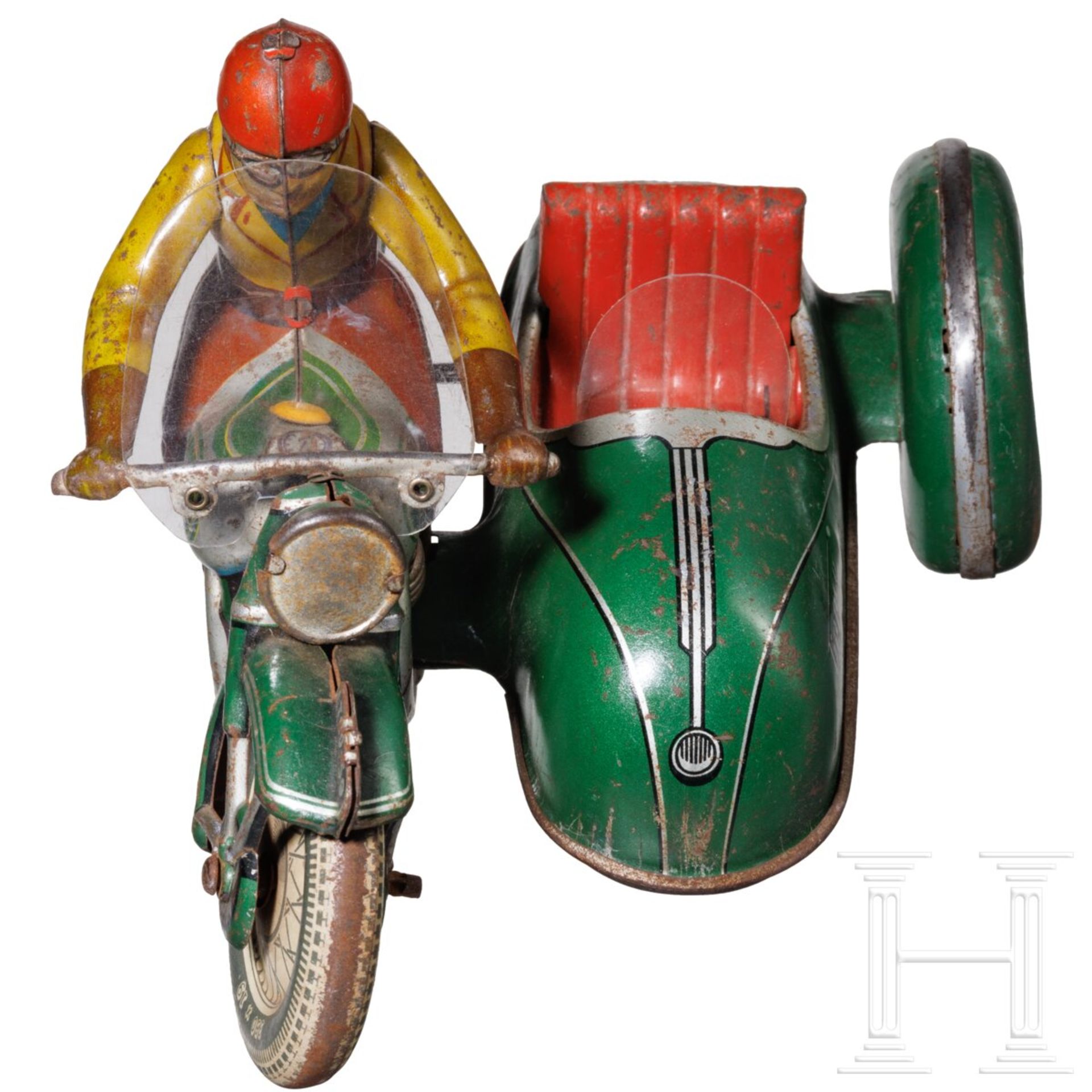 TippCo Motorradfahrer mit Beiwagen TCO-59 - Image 3 of 6