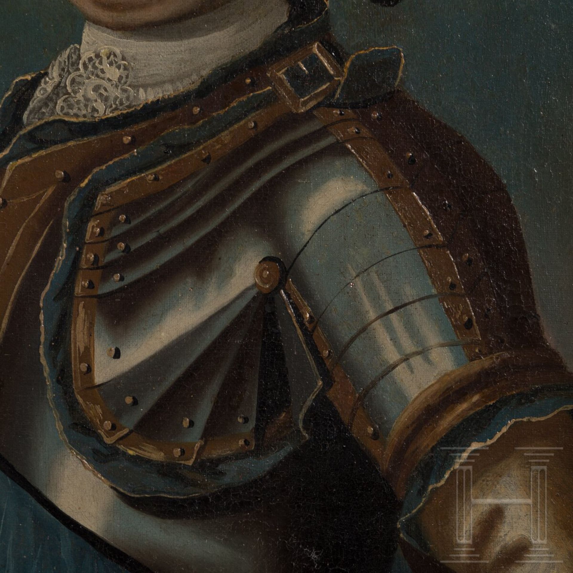Portrait eines Adeligen, Frankreich, um 1740 - Image 6 of 6