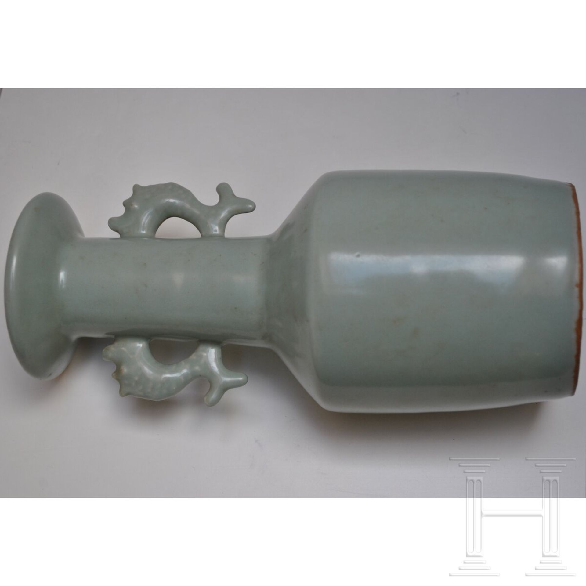 Longquan-Seladon-Vase, China, wohl südliche Song-Dynastie (1127 - 1279) - Bild 10 aus 24