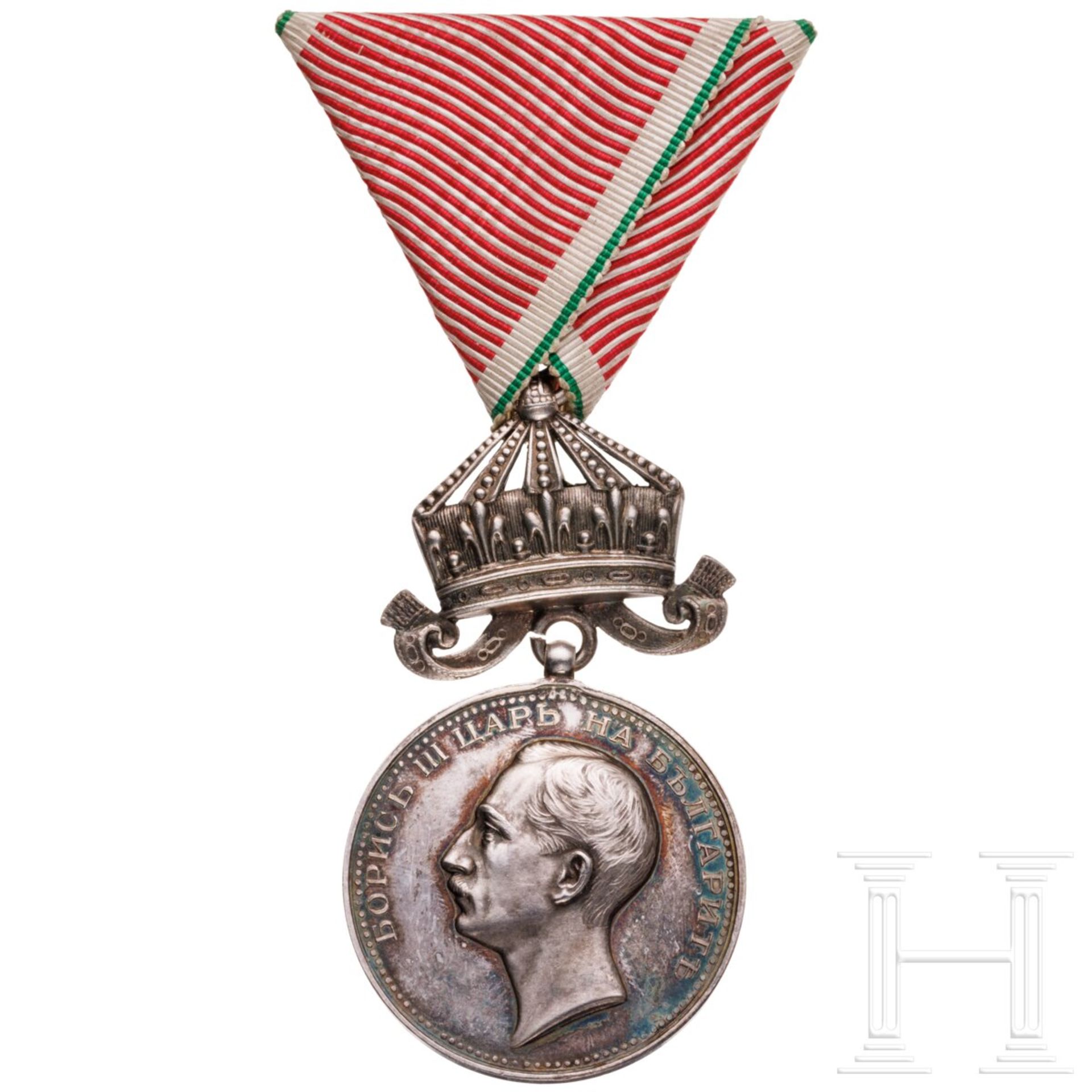 Silberne Medaille "Für Wissenschaft und Kunst" 4. Modell - Image 2 of 6