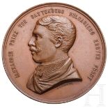 Bronzemedaille auf die Wahl des Fürsten Alexander I., 1879