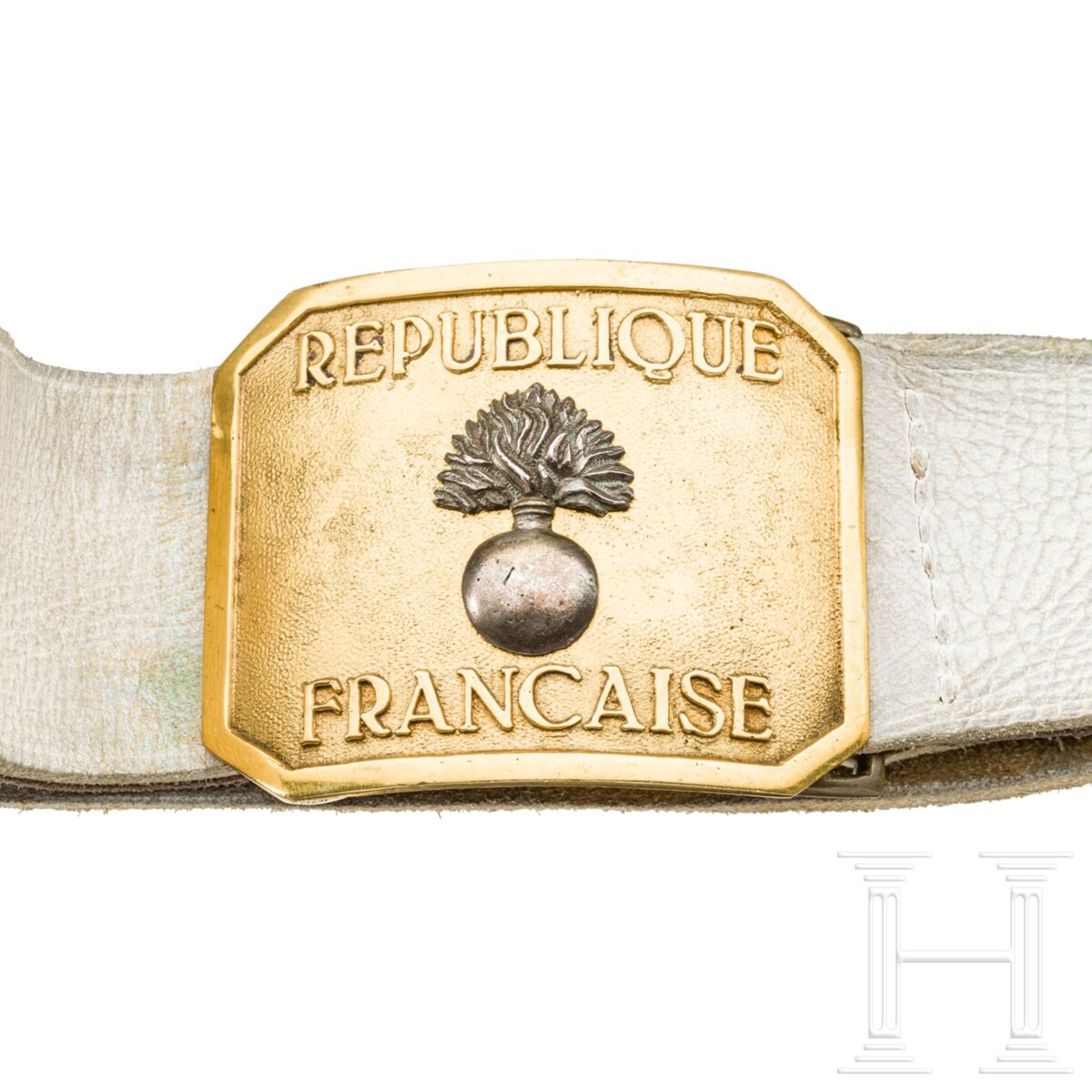 Koppel "Republique Francaise" für Angehörige der Infanterie, 1792 - 1799  - Bild 2 aus 4
