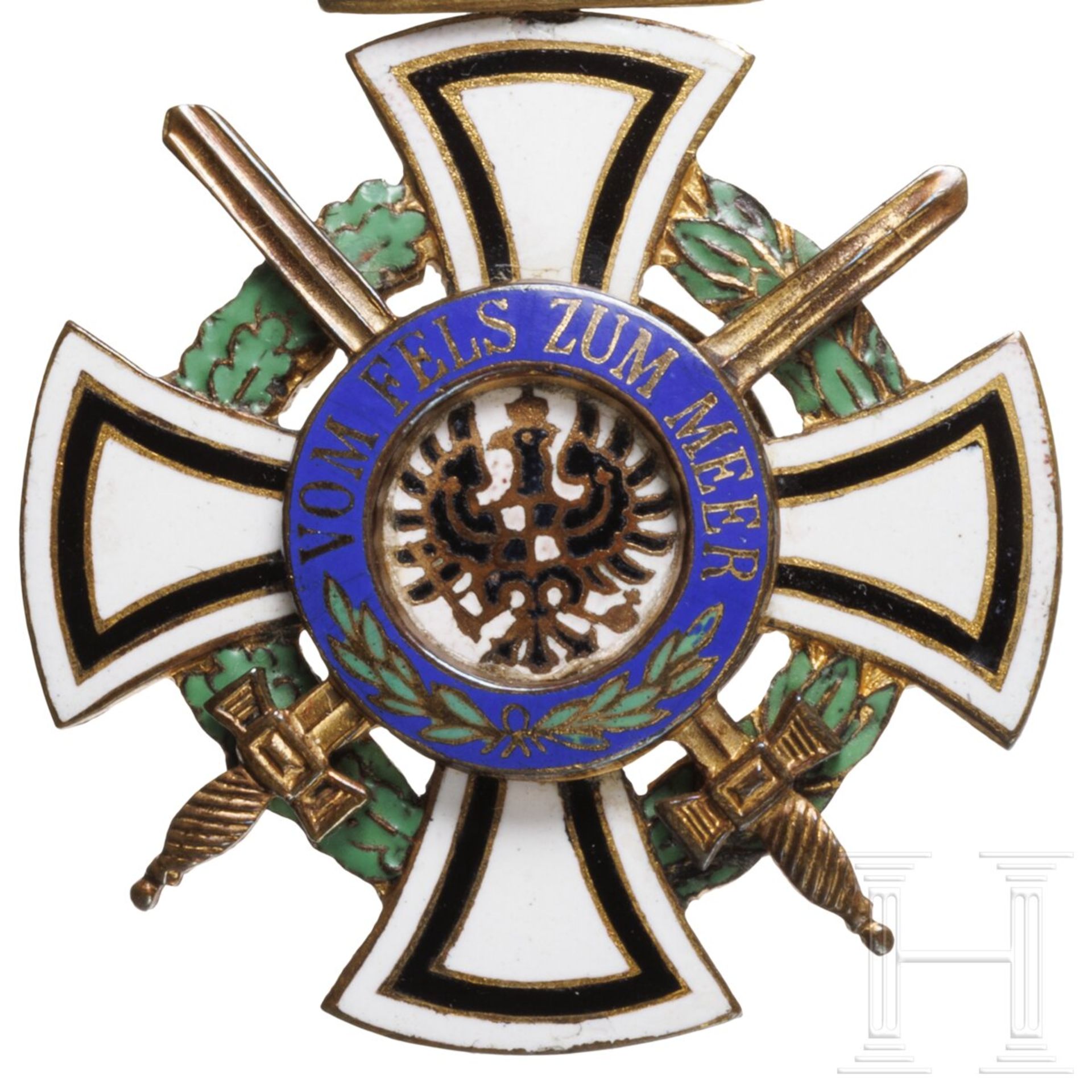 Königlicher Hausorden von Hohenzollern - Ritterkreuz mit Schwertern - Bild 3 aus 4