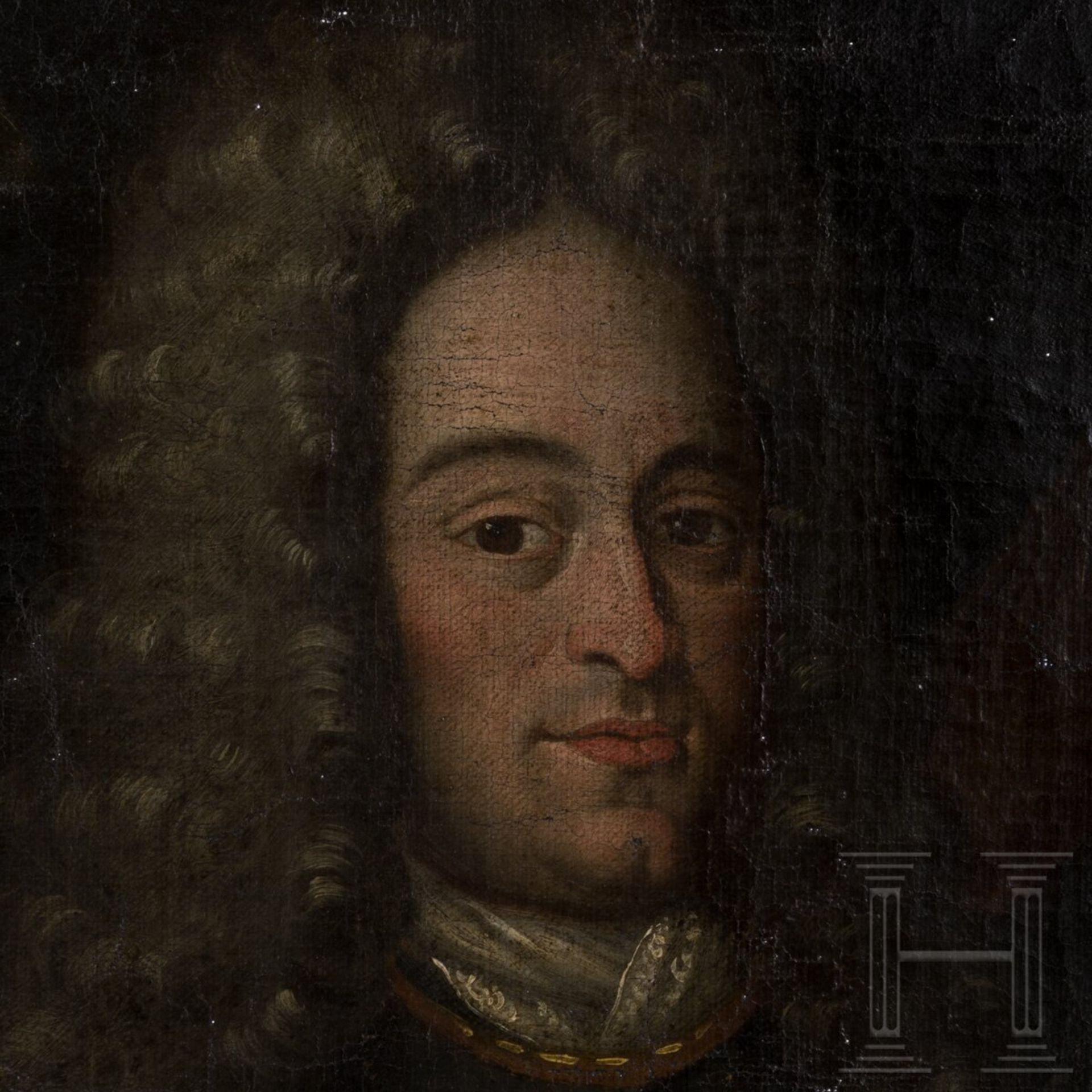 Kurfürst Maximilian II. Emanuel (1662 - 1726) - Amtsstubenportrait - Image 3 of 5