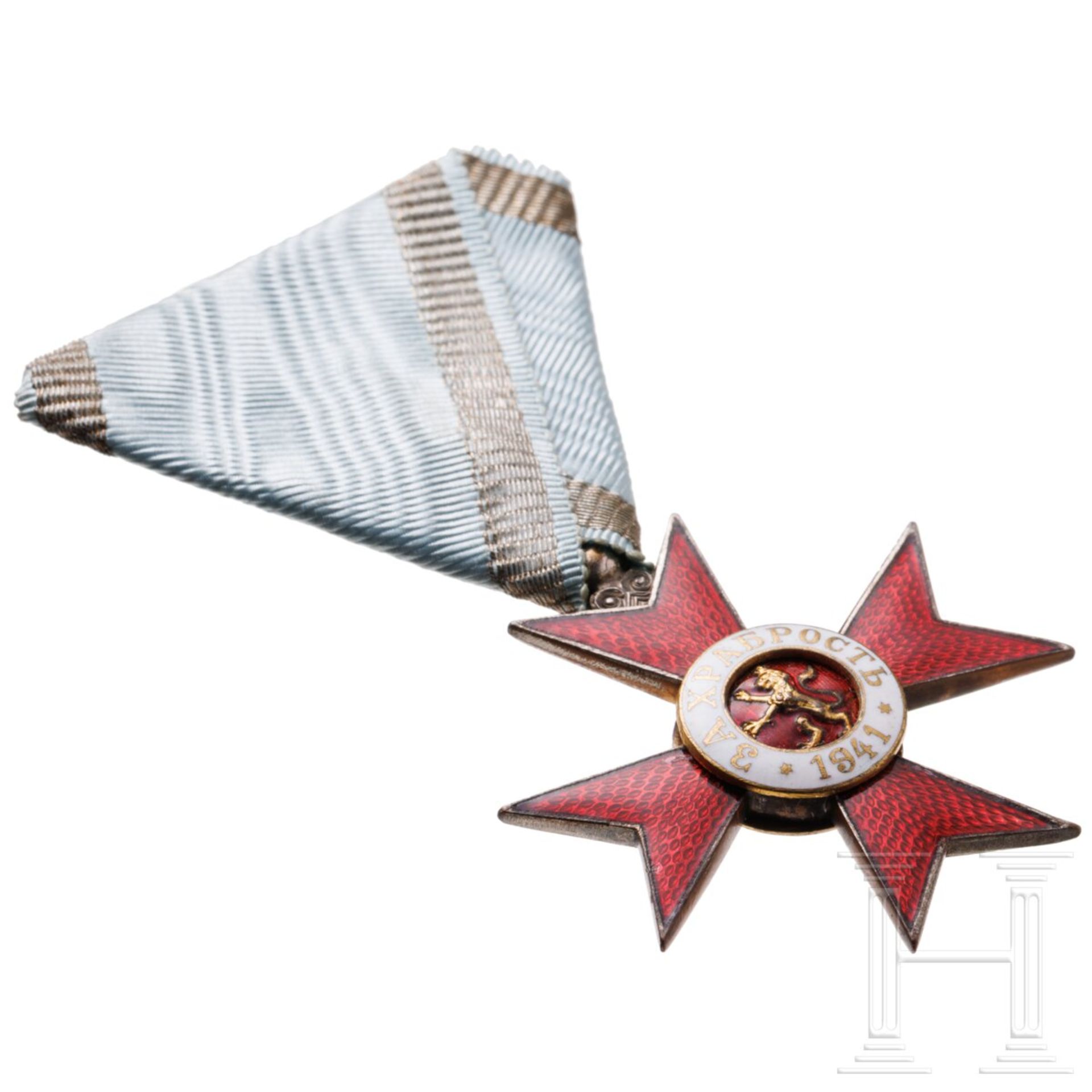 Zwei Militärorden "Für Tapferkeit",  4. Klasse, 2. Stufe, 5. Modell (1941 - 1943) - Bild 4 aus 10