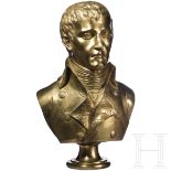 Kaiser Napoleon I. - lebensgroße Bronzebüste, 19. Jhdt.