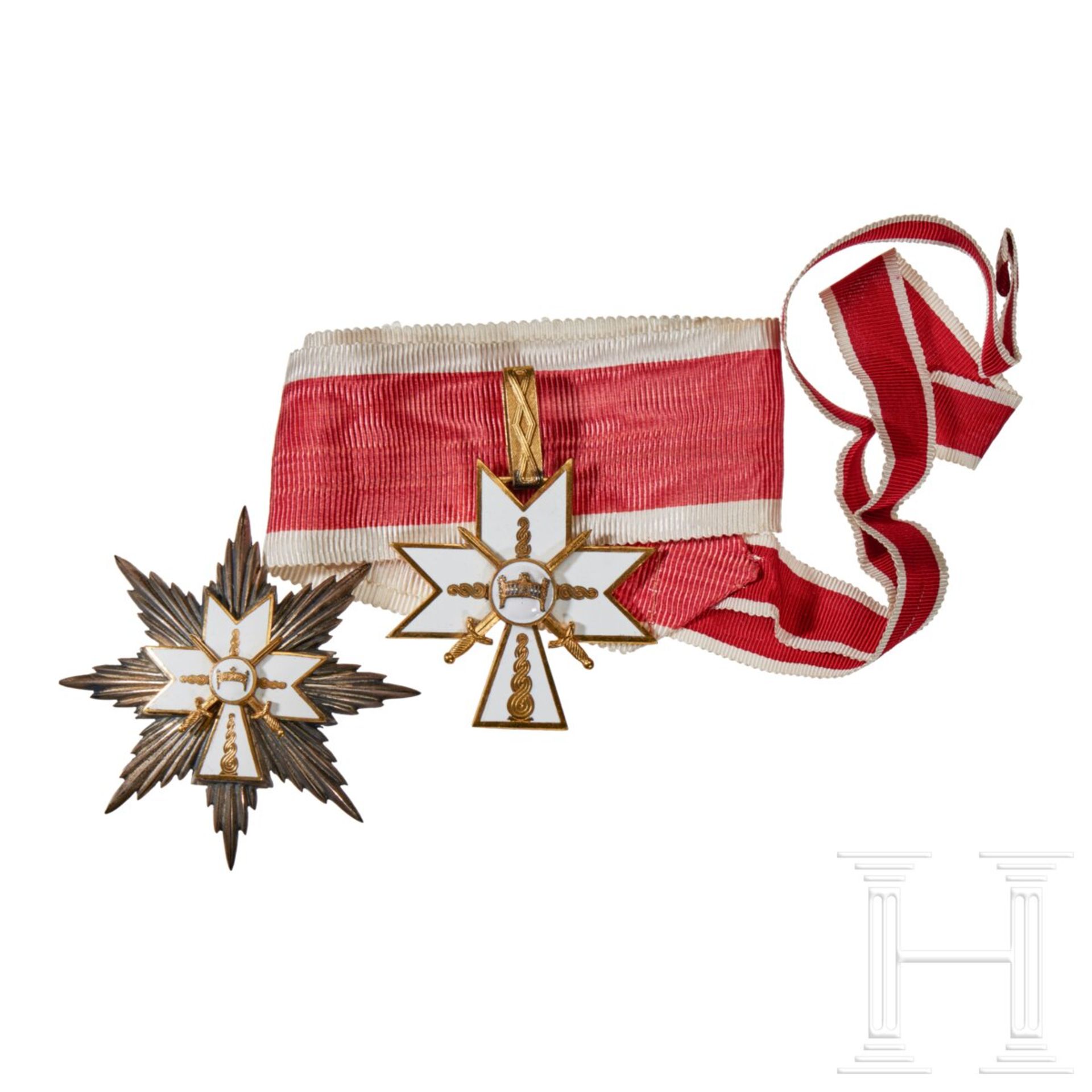 A Croatian Order of King Zvonimir 1st Class Grand Officer - Bild 2 aus 7