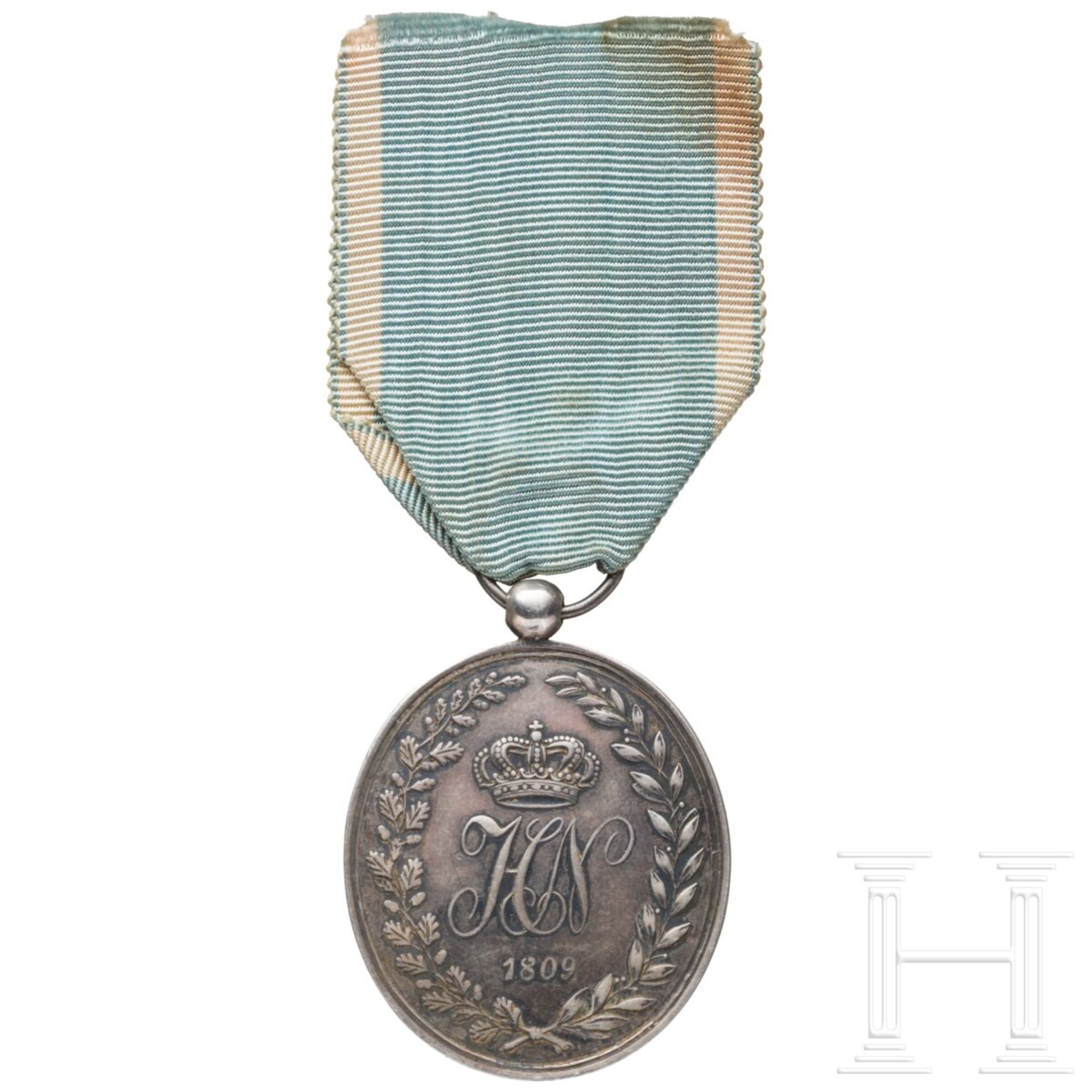 Ehrenmedaille des Königreichs Westfalen, datiert 1809 - Bild 2 aus 2