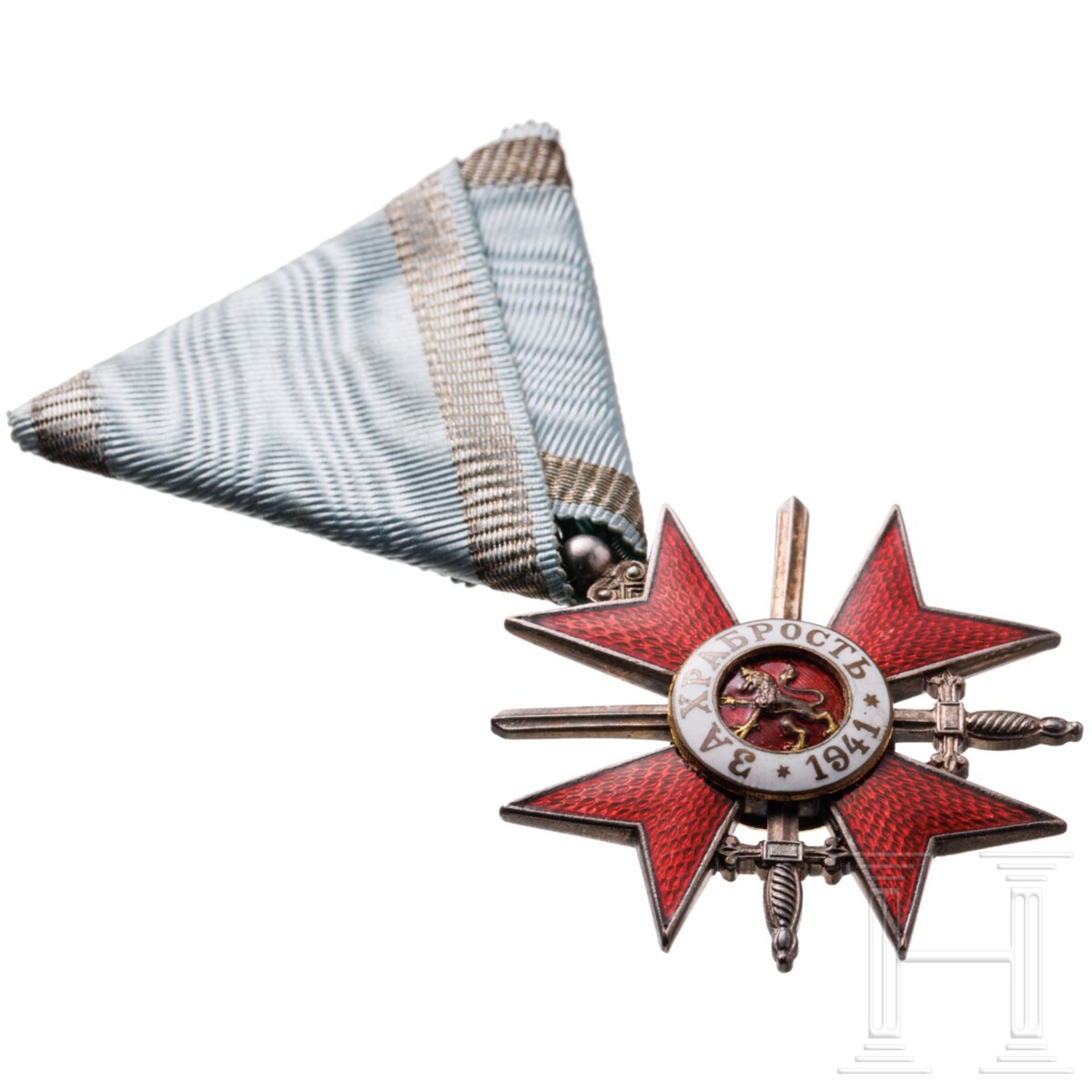 Zwei Militärorden "Für Tapferkeit",  4. Klasse, 2. Stufe, 5. Modell (1941 - 1943) - Bild 5 aus 10