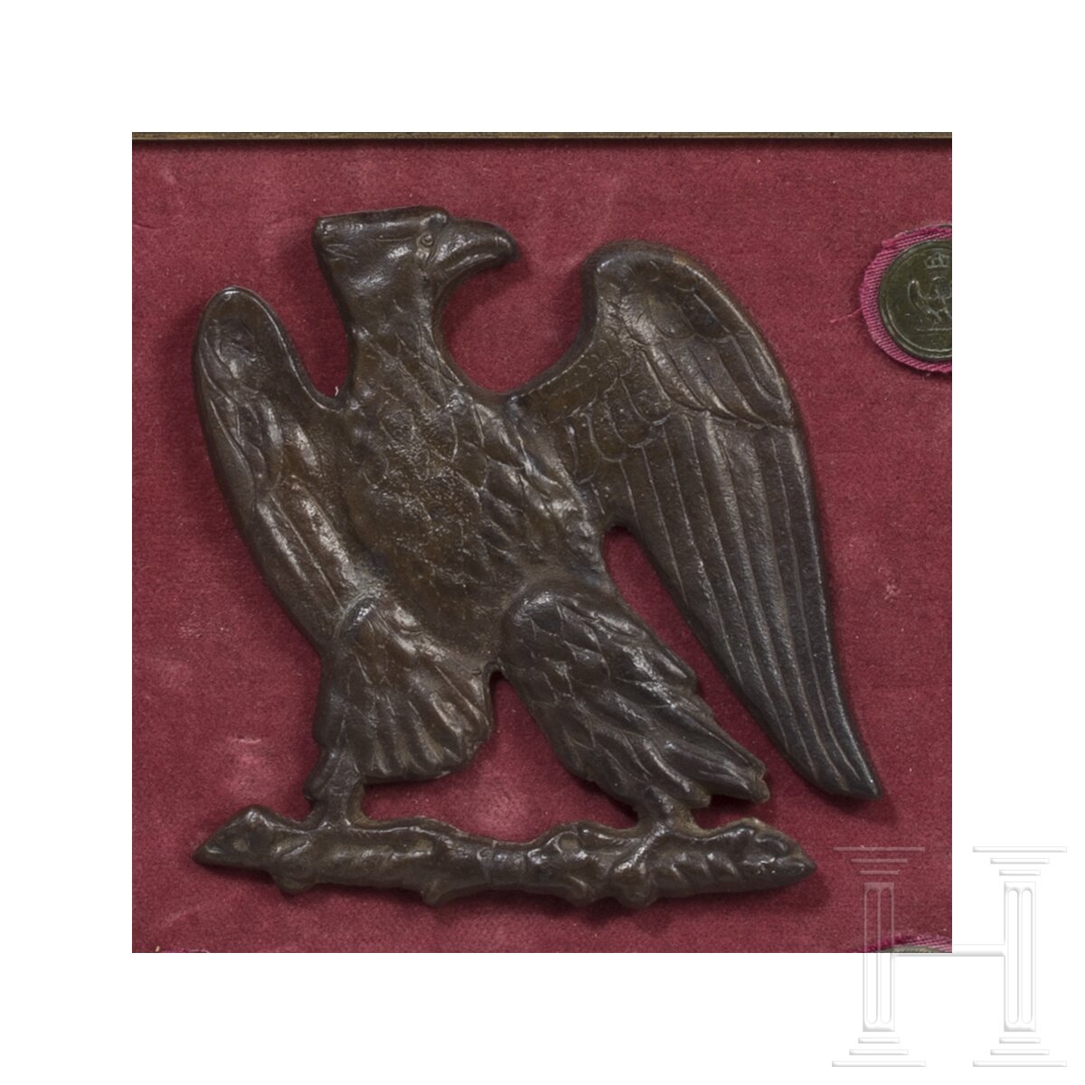 Zwei gerahmte Adlerembleme der kaiserlichen Garde - Image 3 of 4