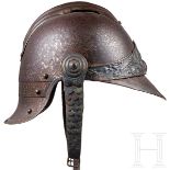 Stahlhelm für berittene Truppen, Versuchsmodell, vor 1915