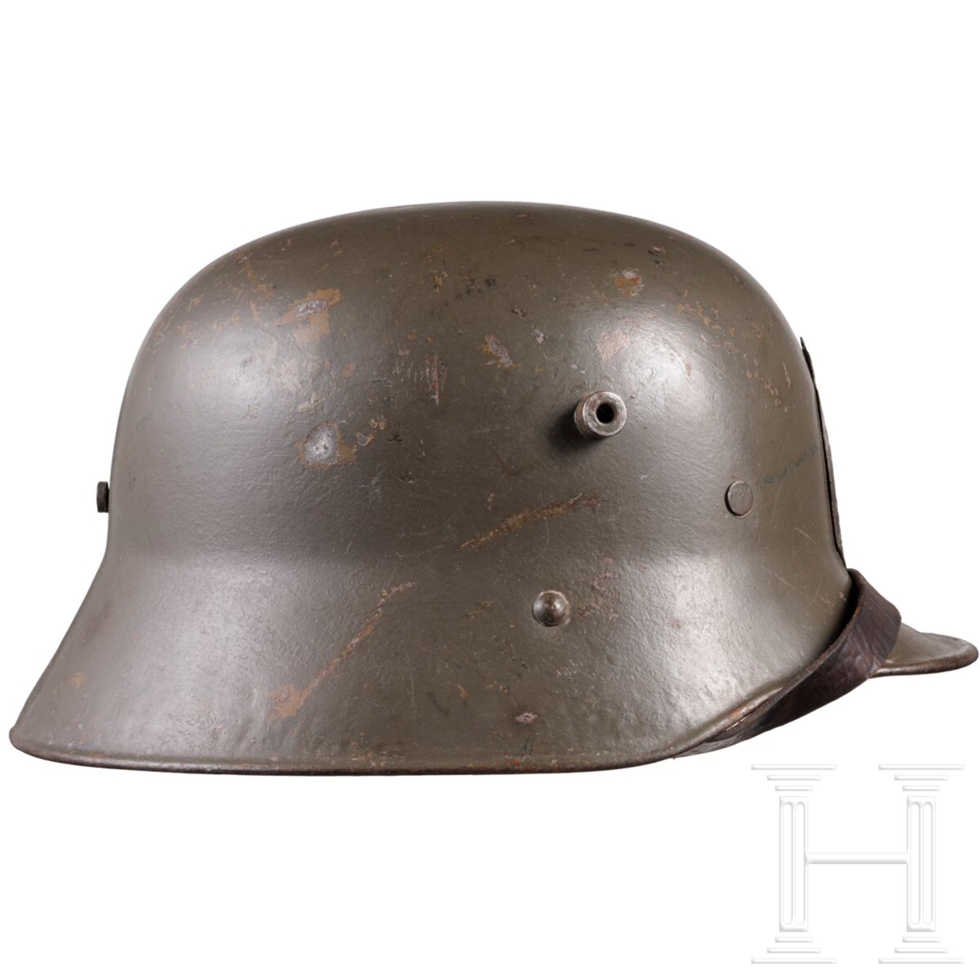 Königreich Jugoslawien - Stahlhelm M 1916/18 - Image 2 of 4