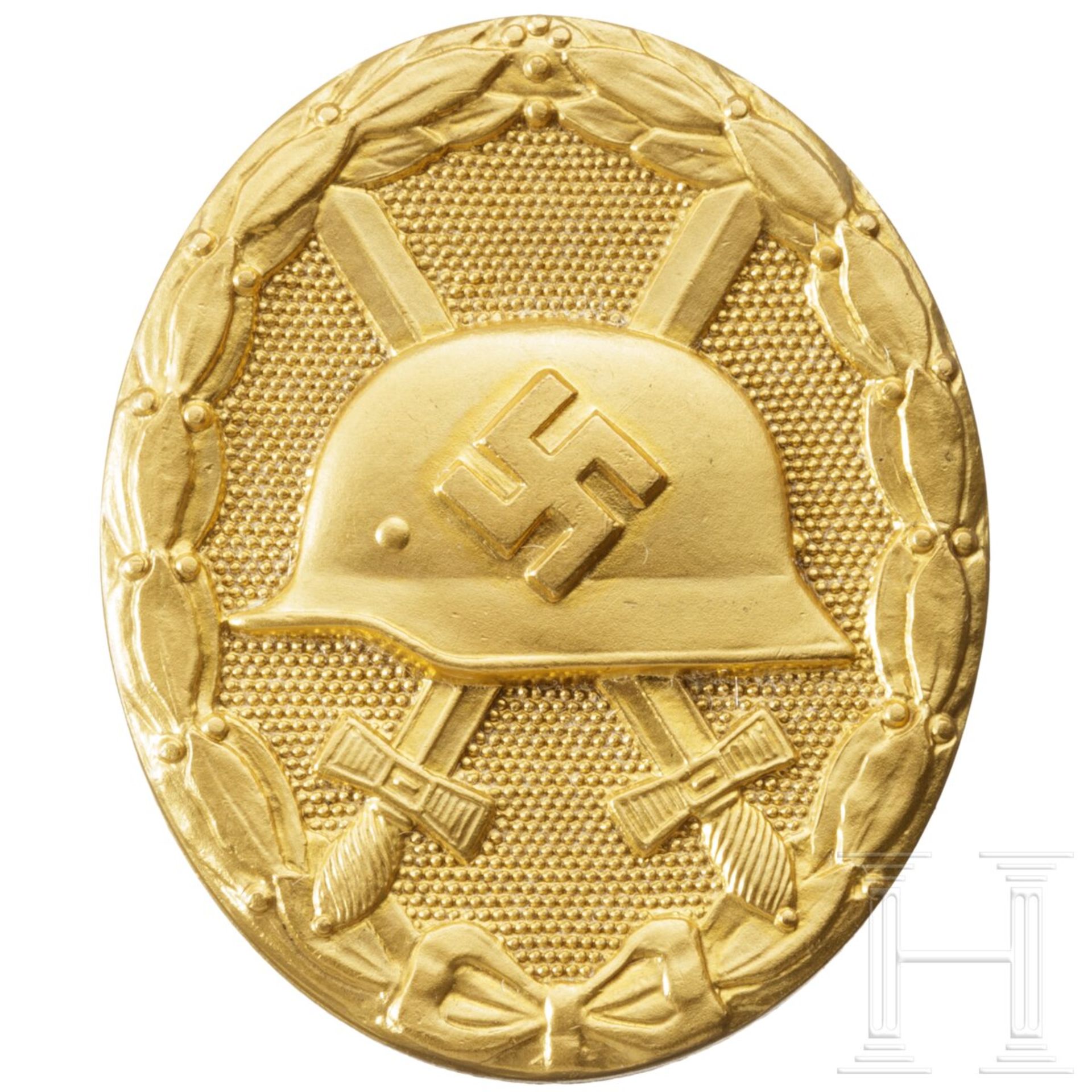Verwundetenabzeichen 1939 in Gold im Verleihungsetui