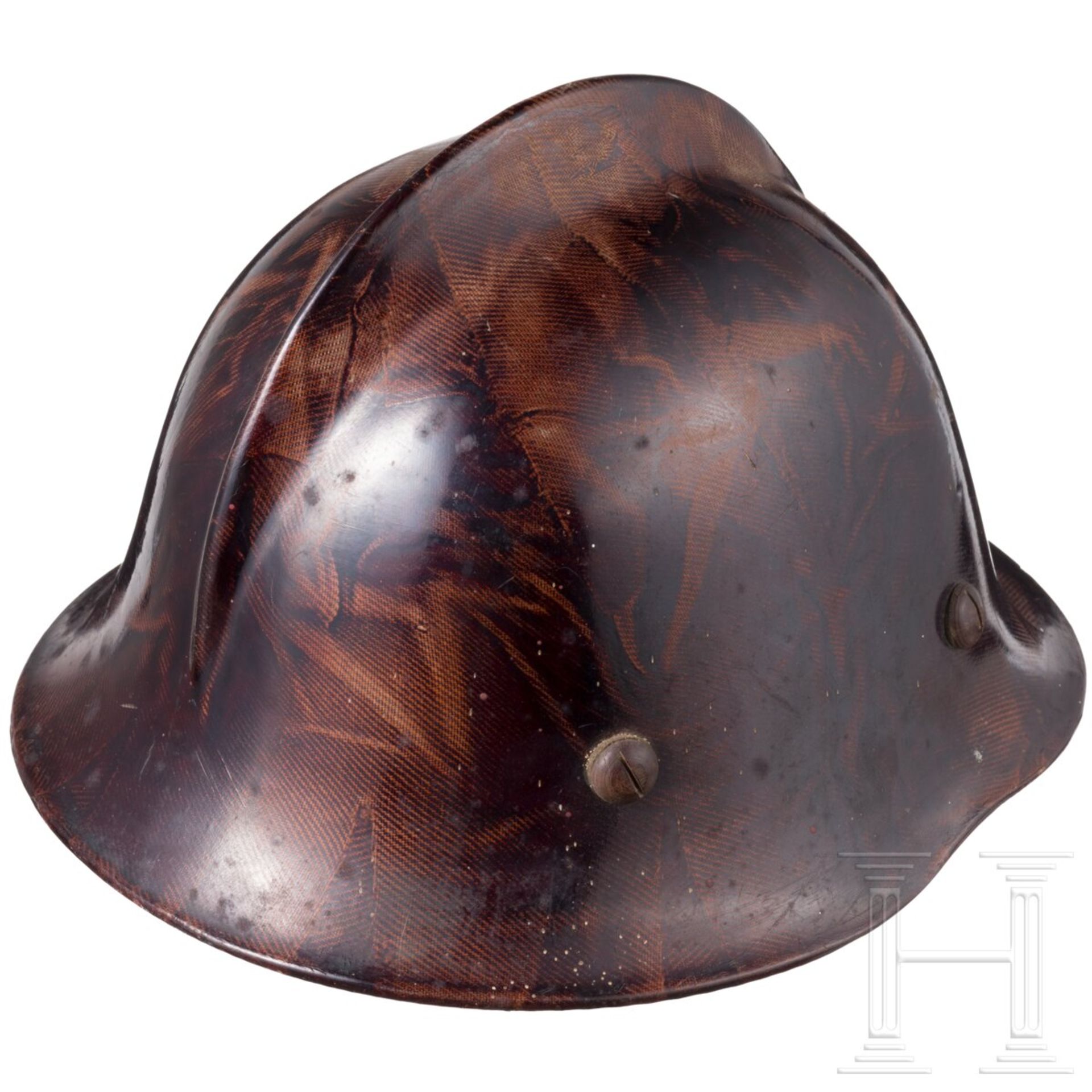 Polen - Feuerwehrhelm aus Ersatzmaterial - Bild 4 aus 4