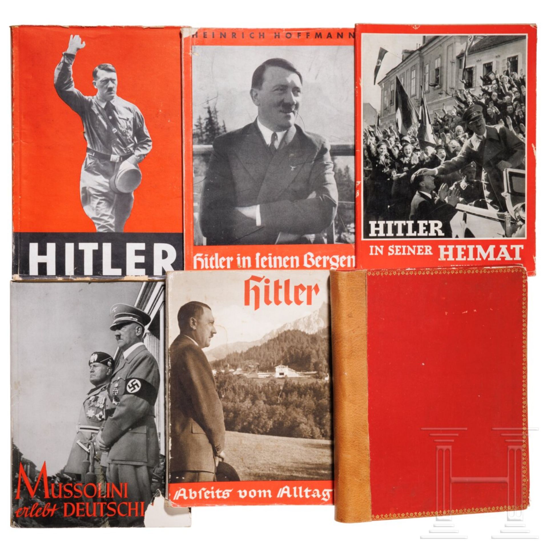 Bildband "Hitler" 1931 sowie vier Hoffmann-Bildbände - Bild 2 aus 2