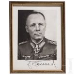 General Siegfried Westphal - Dankschreiben 1942 und signiertes Foto GFM Erwin Rommels, 1943