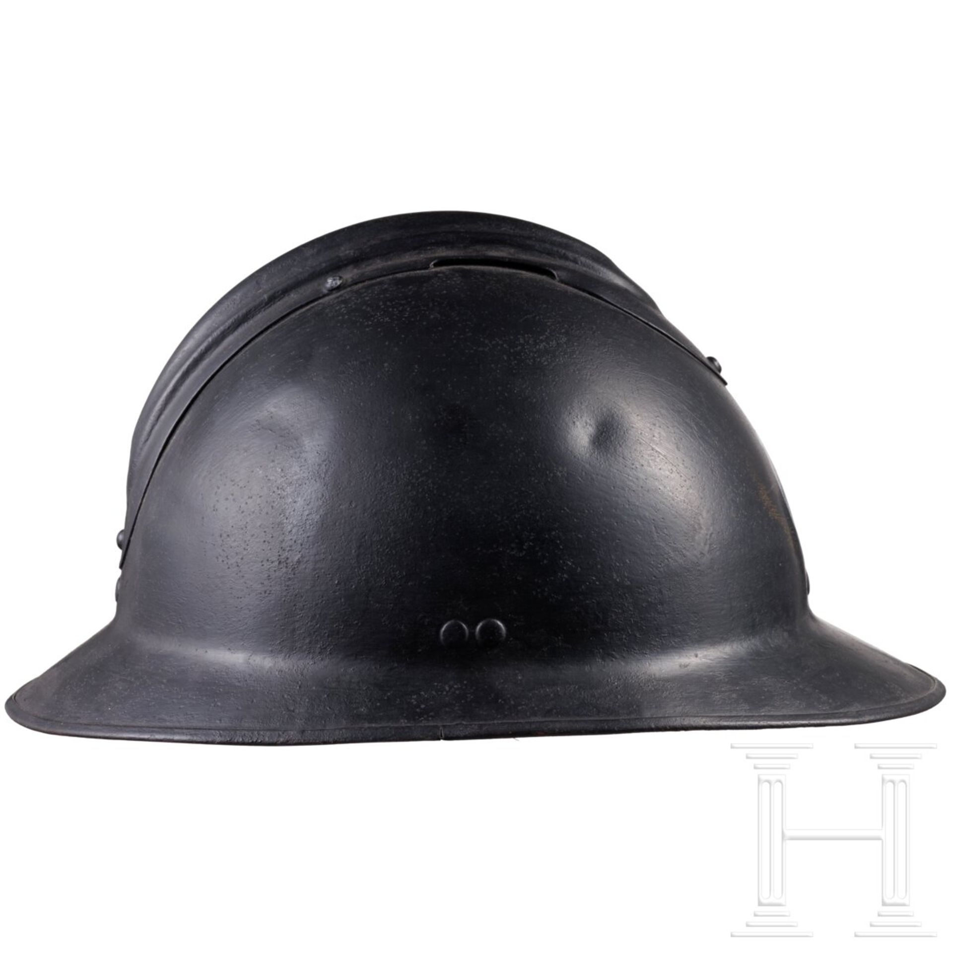 Stahlhelm M 26 Adrian mit Vichy-Emblem, 1940 - 1944 - Bild 2 aus 4