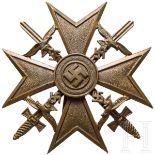 Oberleutnant Georg Mossgraber - Spanienkreuz in Bronze mit Schwertern