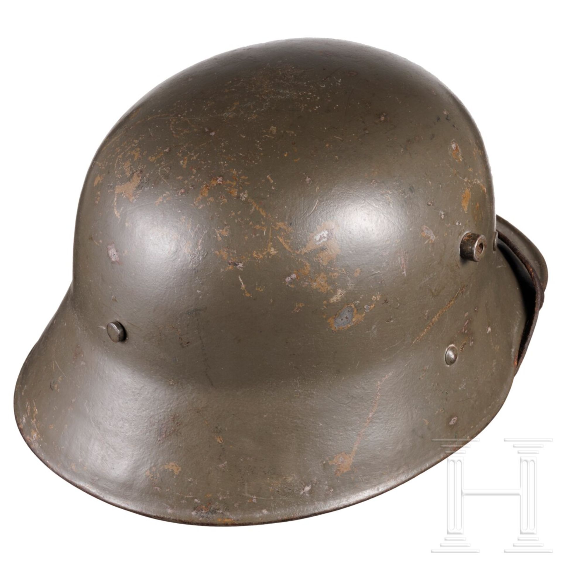 Königreich Jugoslawien - Stahlhelm M 1916/18 - Image 4 of 4